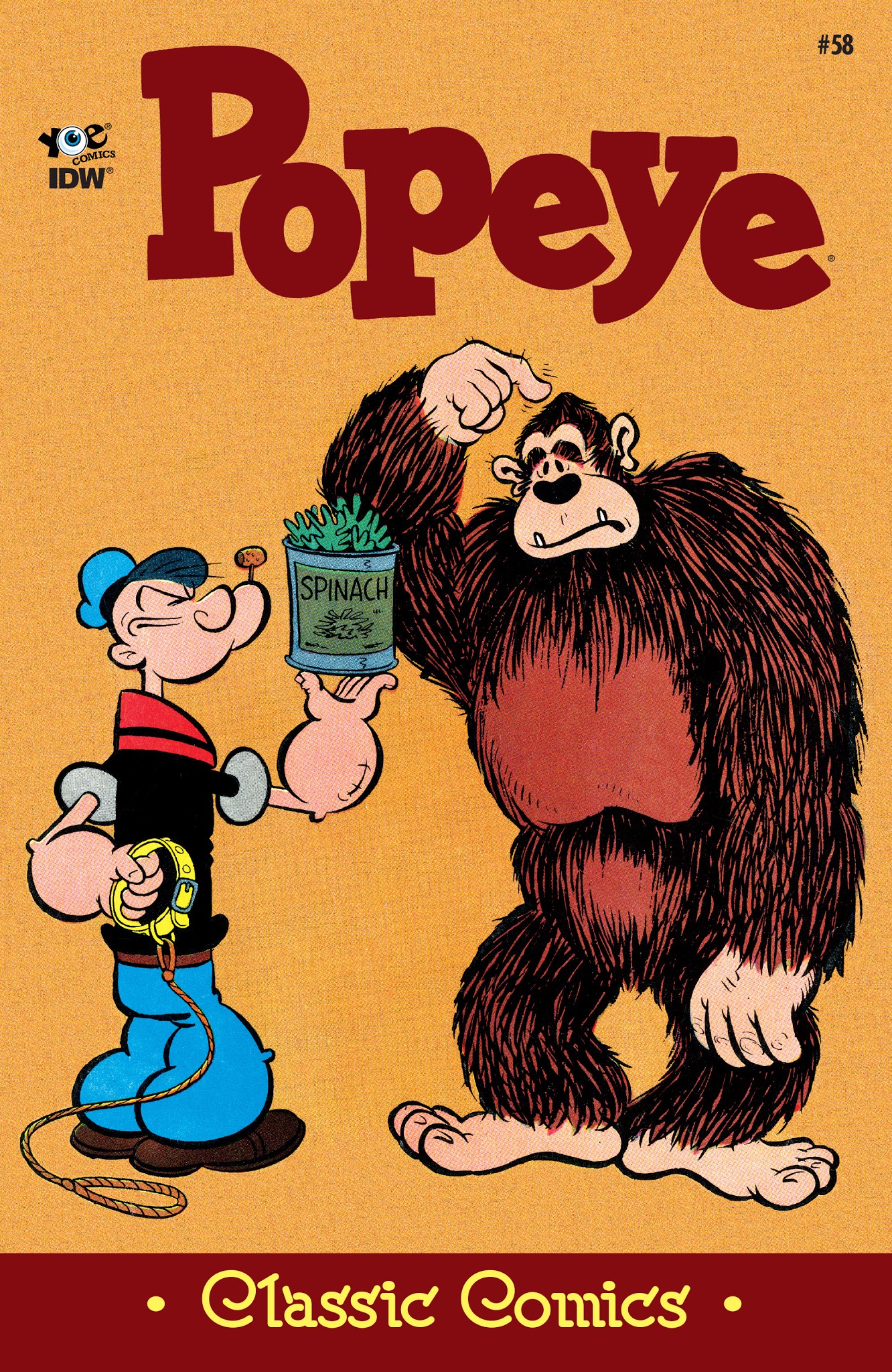 Read online Classic Popeye comic -  Issue #58 - 1