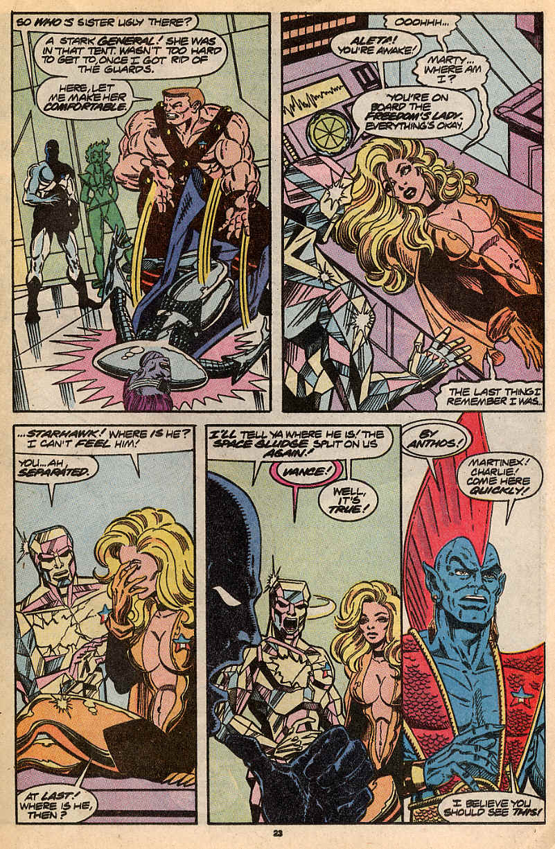 Read online Guardians of the Galaxy (1990) comic -  Issue #3 - 18