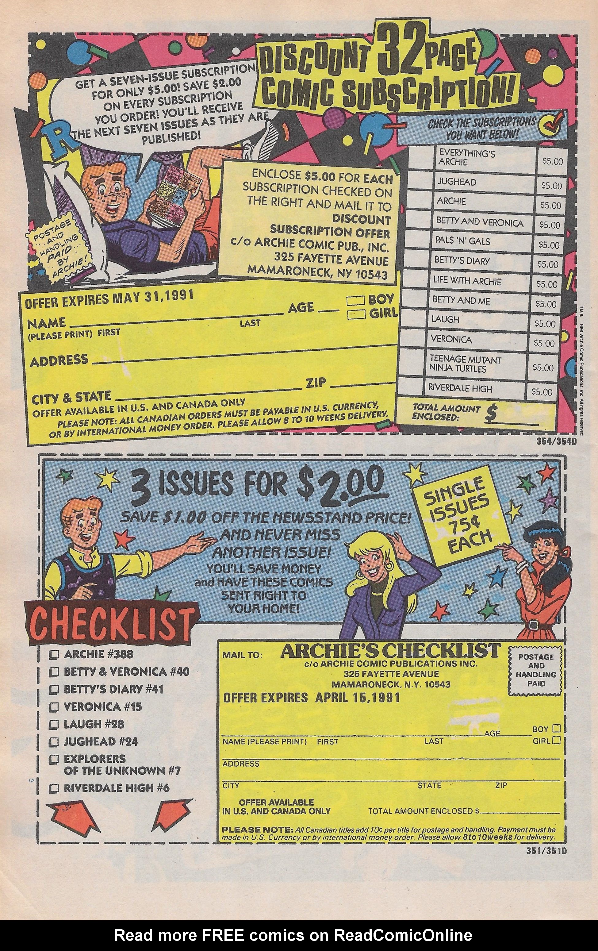 Read online Everything's Archie comic -  Issue #155 - 10