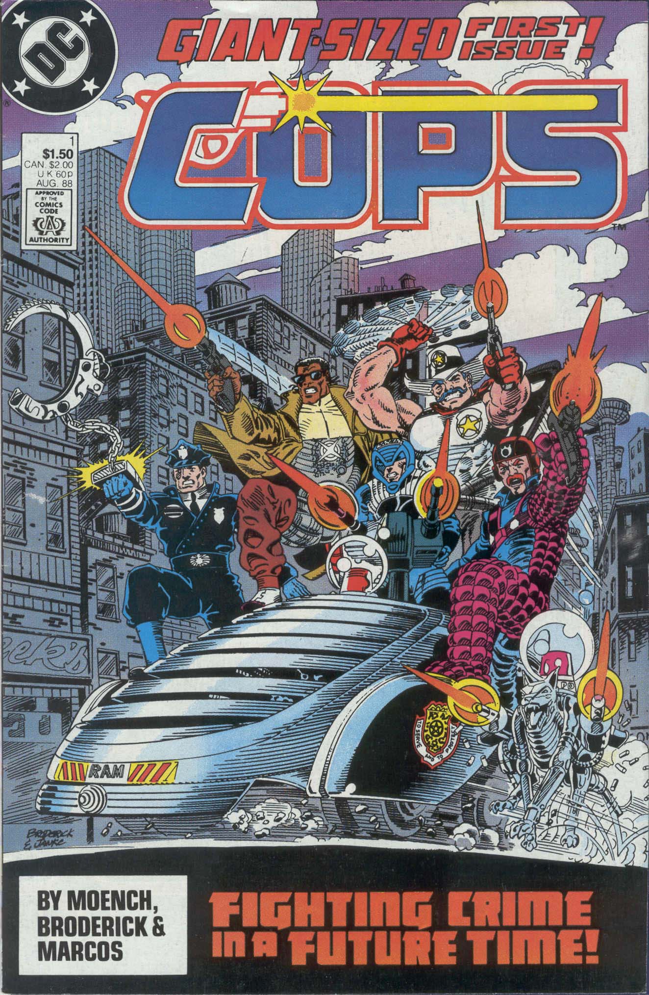 Read online COPS comic -  Issue #1 - 1