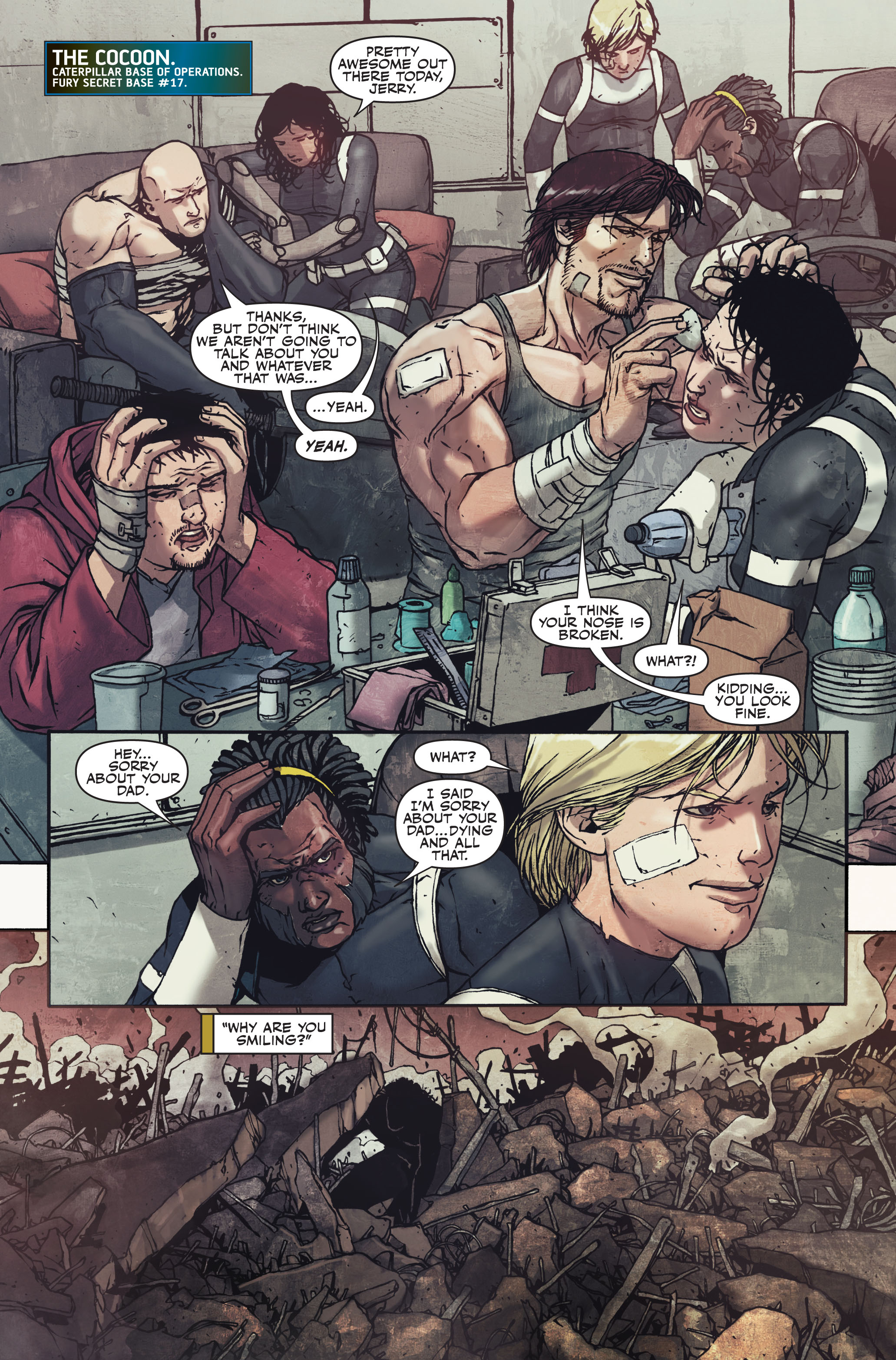 Read online Secret Warriors comic -  Issue #9 - 23