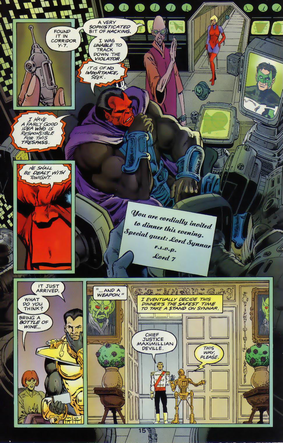 Read online Hardcore Station comic -  Issue #3 - 16