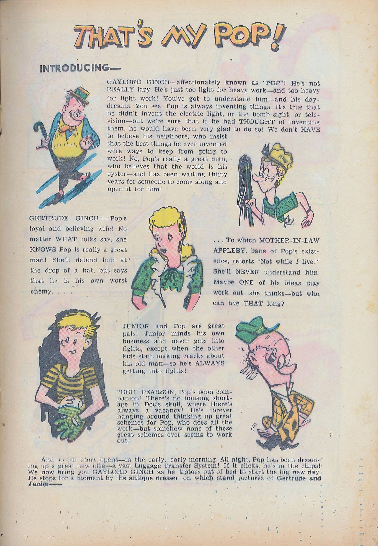 Read online Milt Gross Funnies comic -  Issue #1 - 3
