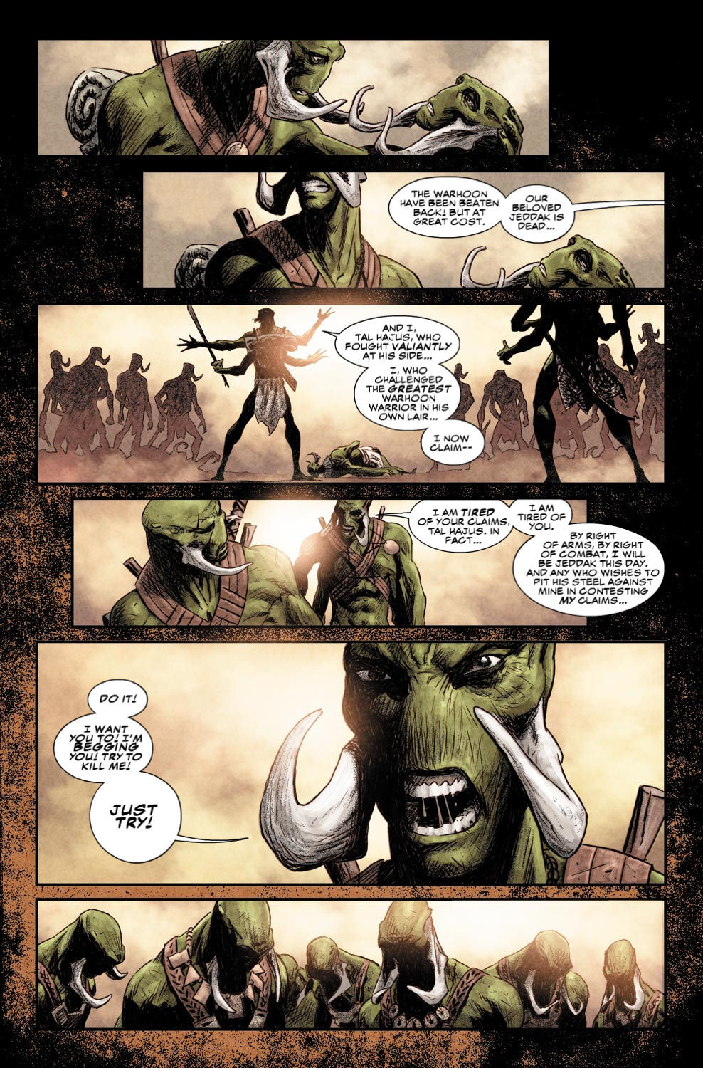 Read online John Carter: The World of Mars comic -  Issue #4 - 17