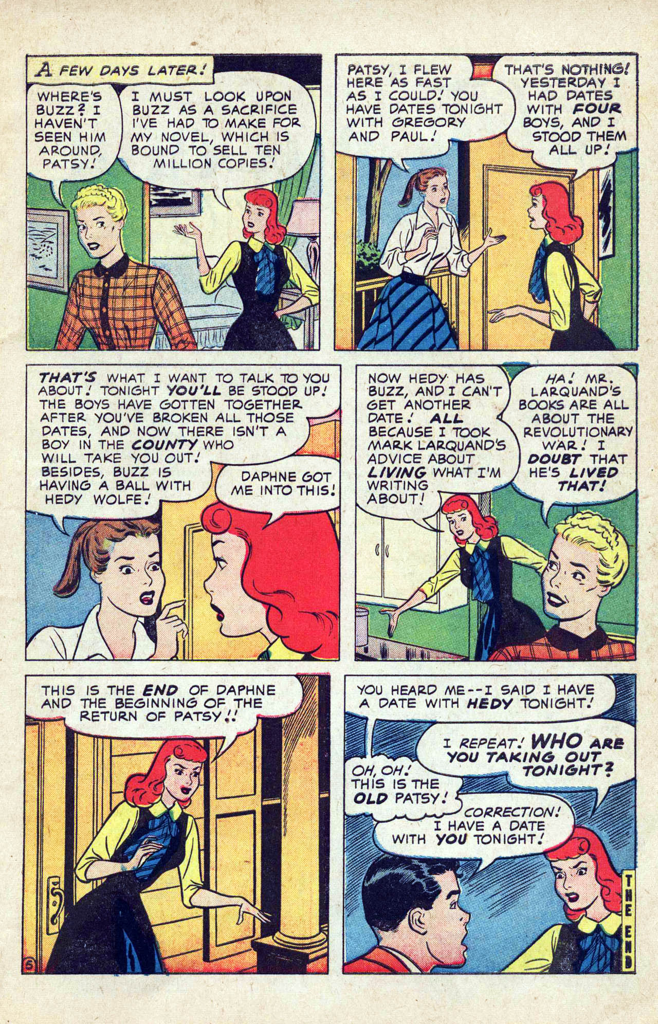 Read online Patsy and her Pals comic -  Issue #22 - 7