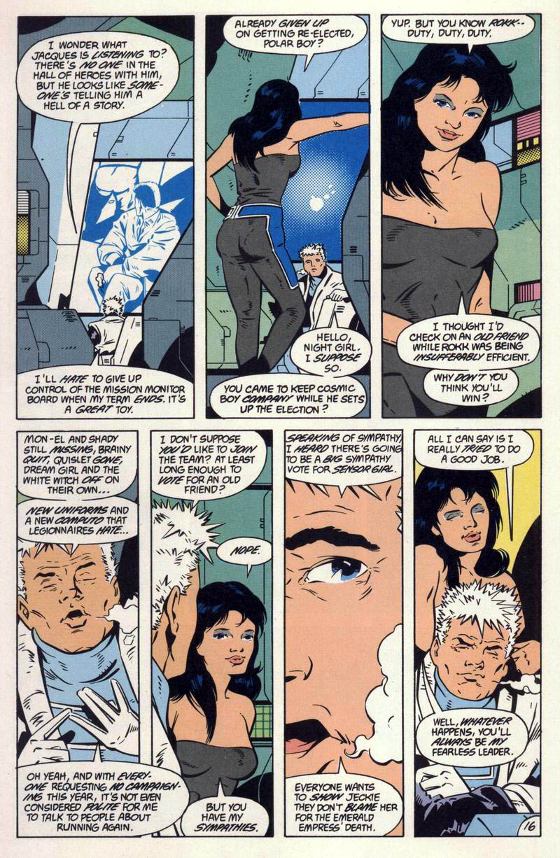 Read online Legion of Super-Heroes (1984) comic -  Issue #59 - 17