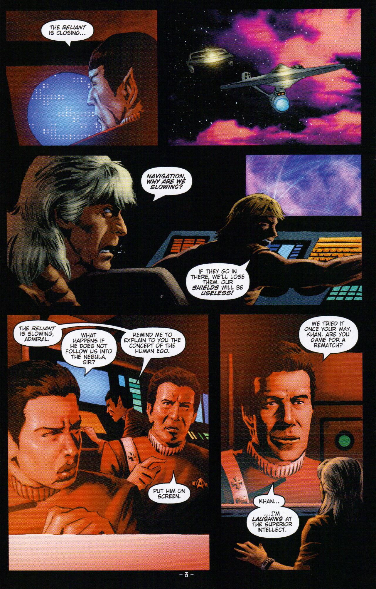 Read online Star Trek: The Wrath Of Khan comic -  Issue #3 - 5