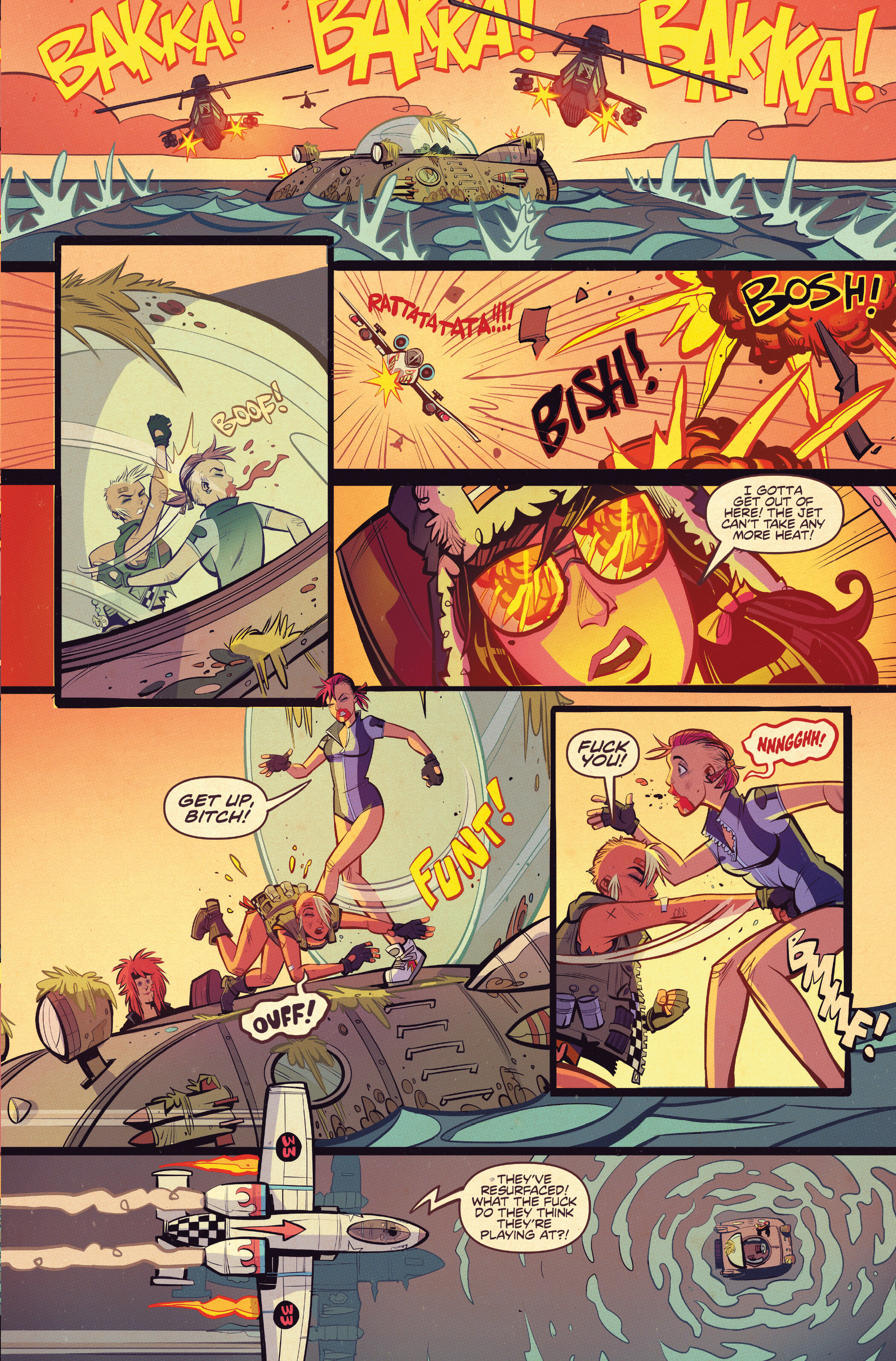 Read online Tank Girl: Two Girls, One Tank comic -  Issue #4 - 7