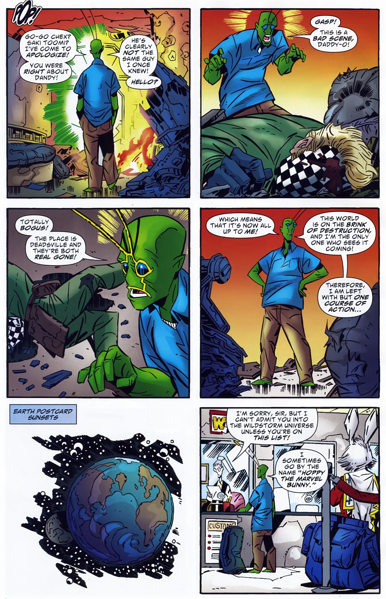 Read online Ambush Bug: Year None comic -  Issue #5 - 22