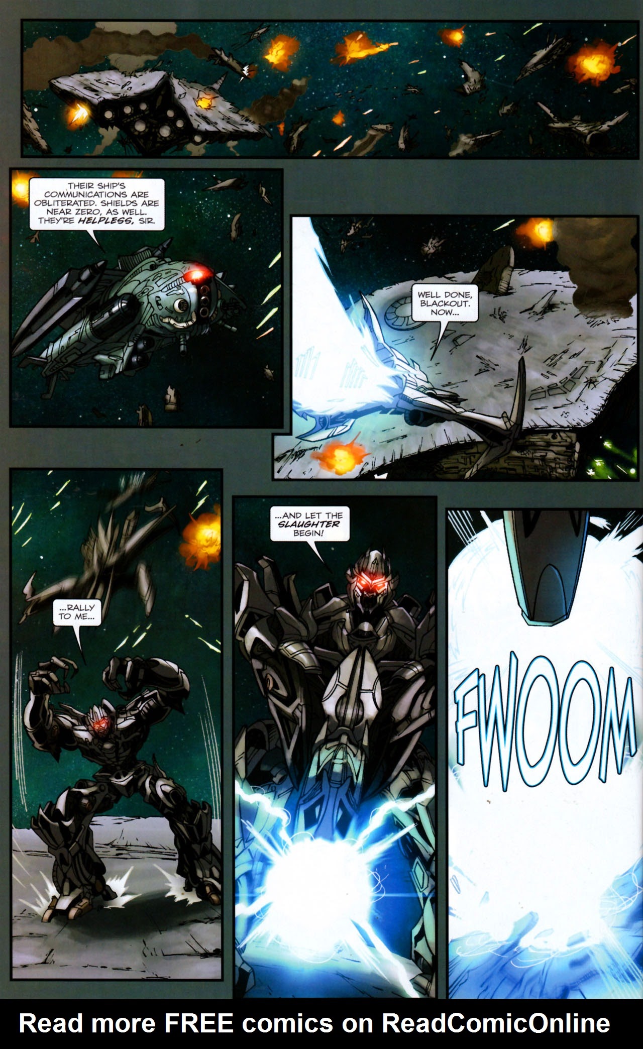 Read online Transformers: Defiance comic -  Issue #2 - 23