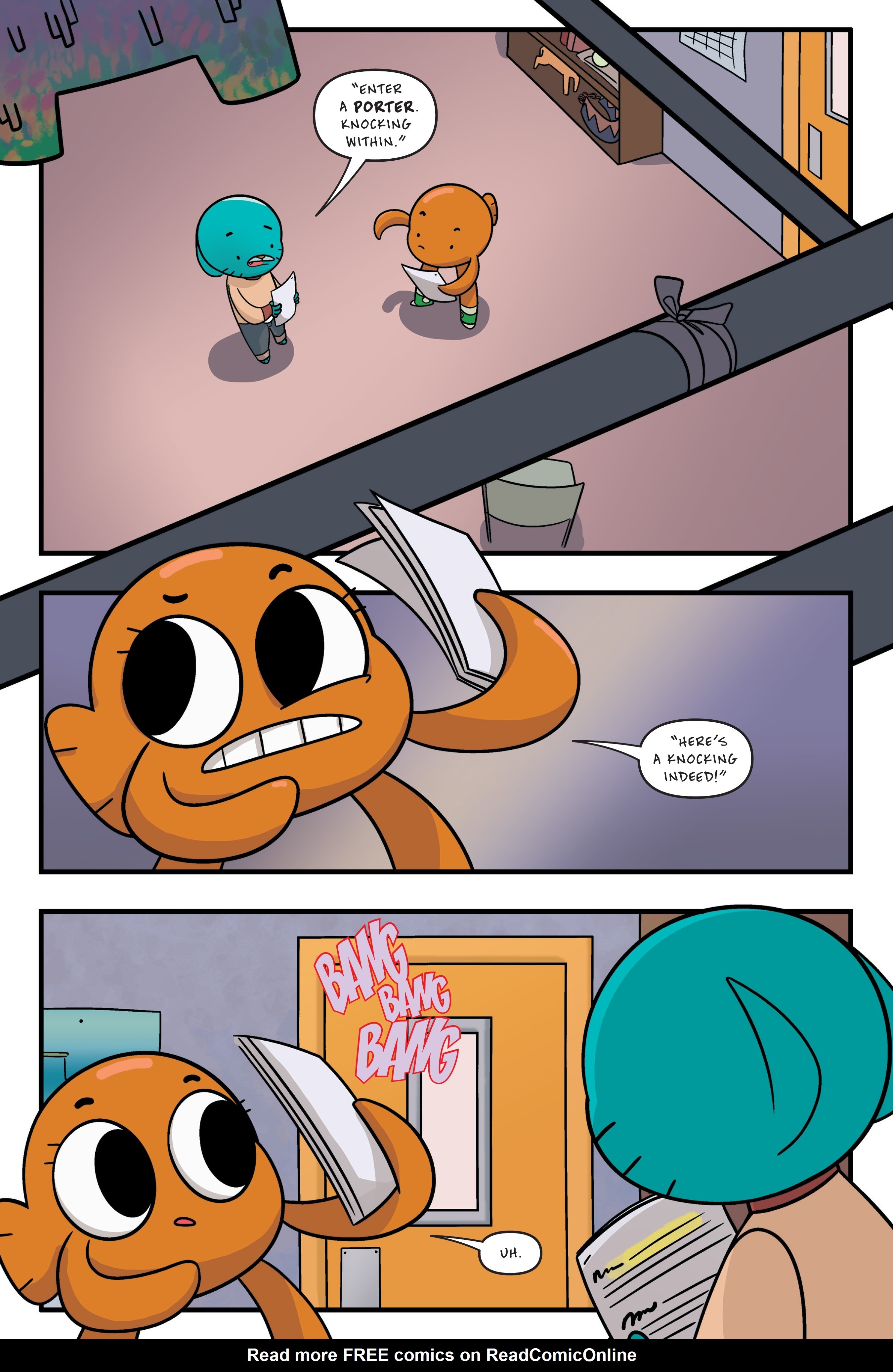 Read online The Amazing World of Gumball: Midsummer Nightmare comic -  Issue # TPB - 97