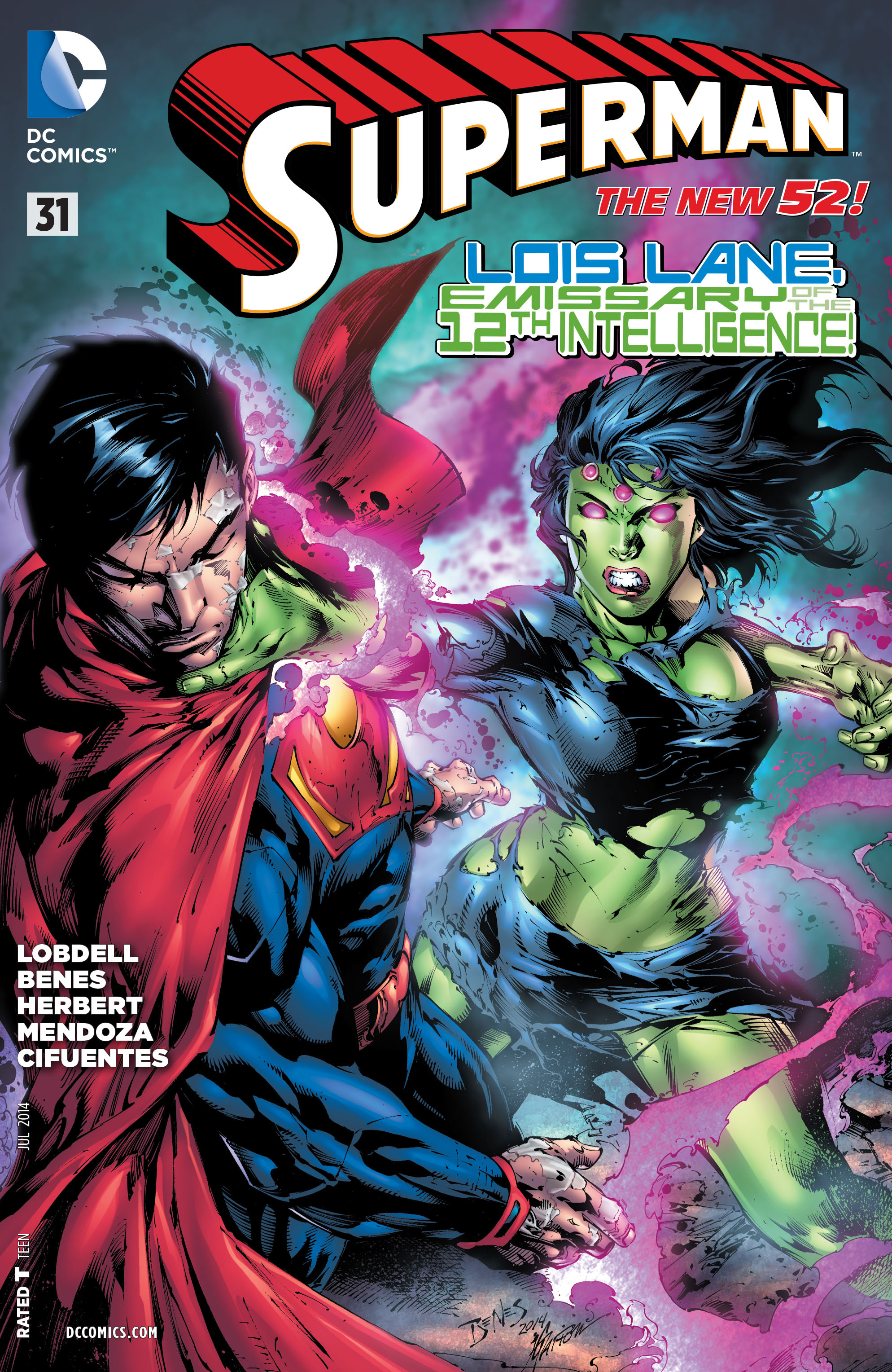 Read online Superman (2011) comic -  Issue #31 - 1