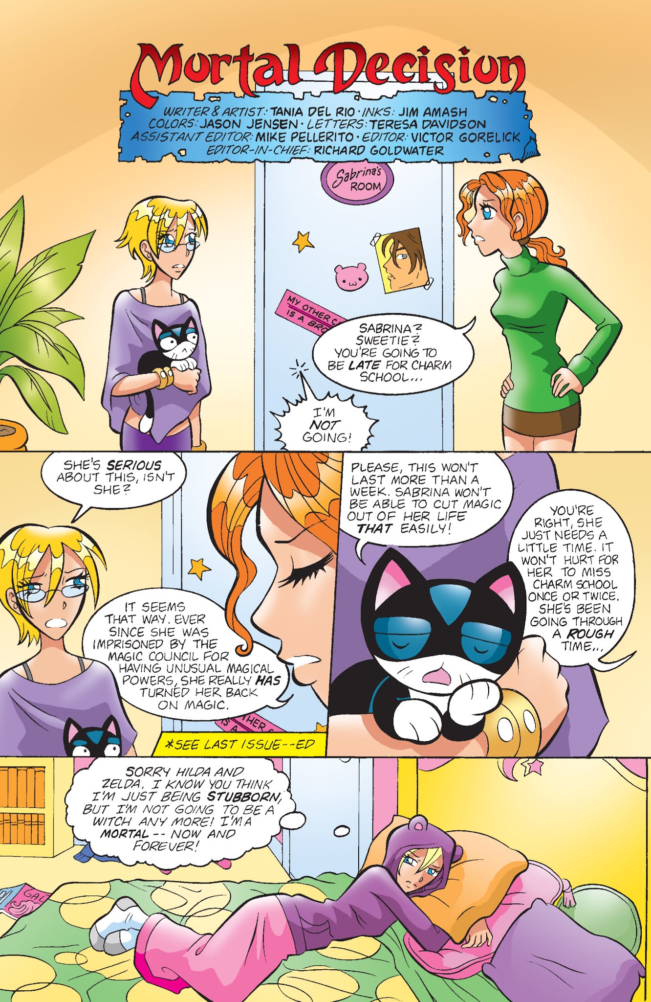 Read online Sabrina the Teenage Witch (2000) comic -  Issue #81 - 2