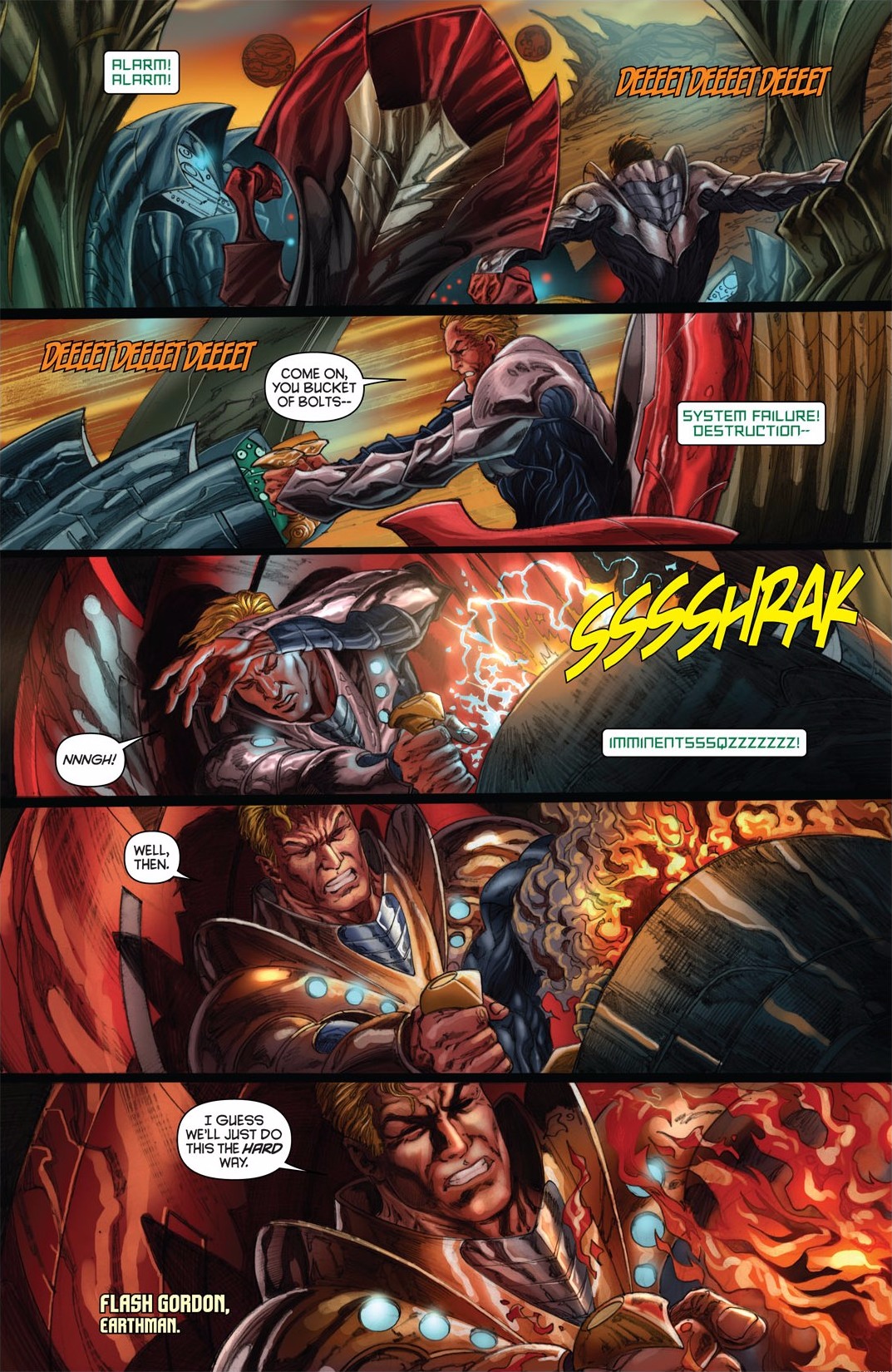 Read online Flash Gordon: Zeitgeist comic -  Issue # TPB - 64