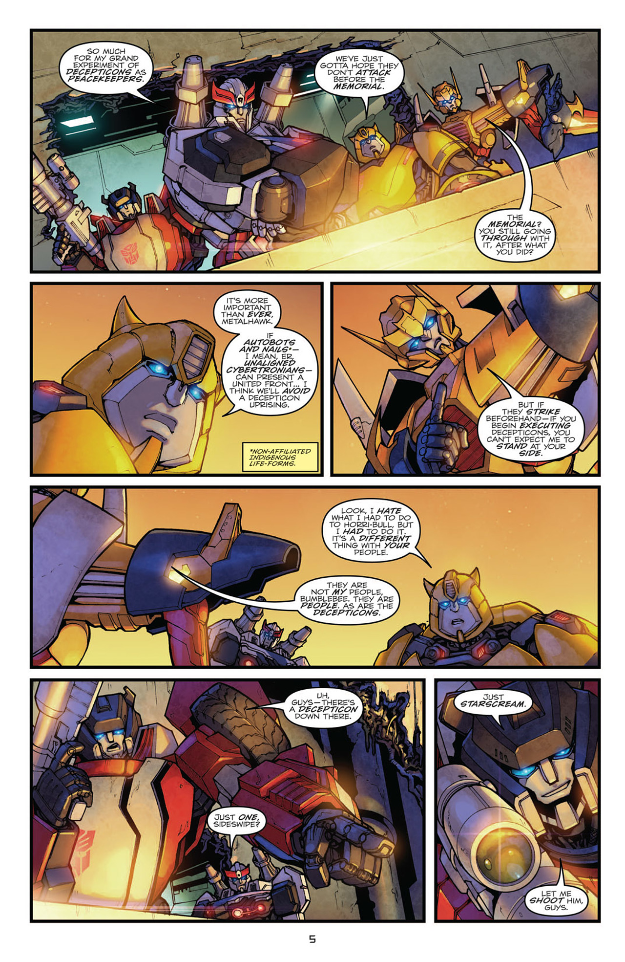 Read online Transformers: Robots In Disguise (2012) comic -  Issue #2 - 8