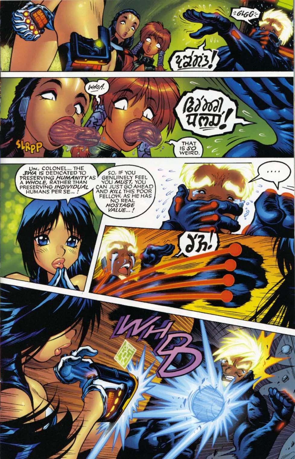 Read online Dirty Pair: Run From the Future comic -  Issue #1 - 17