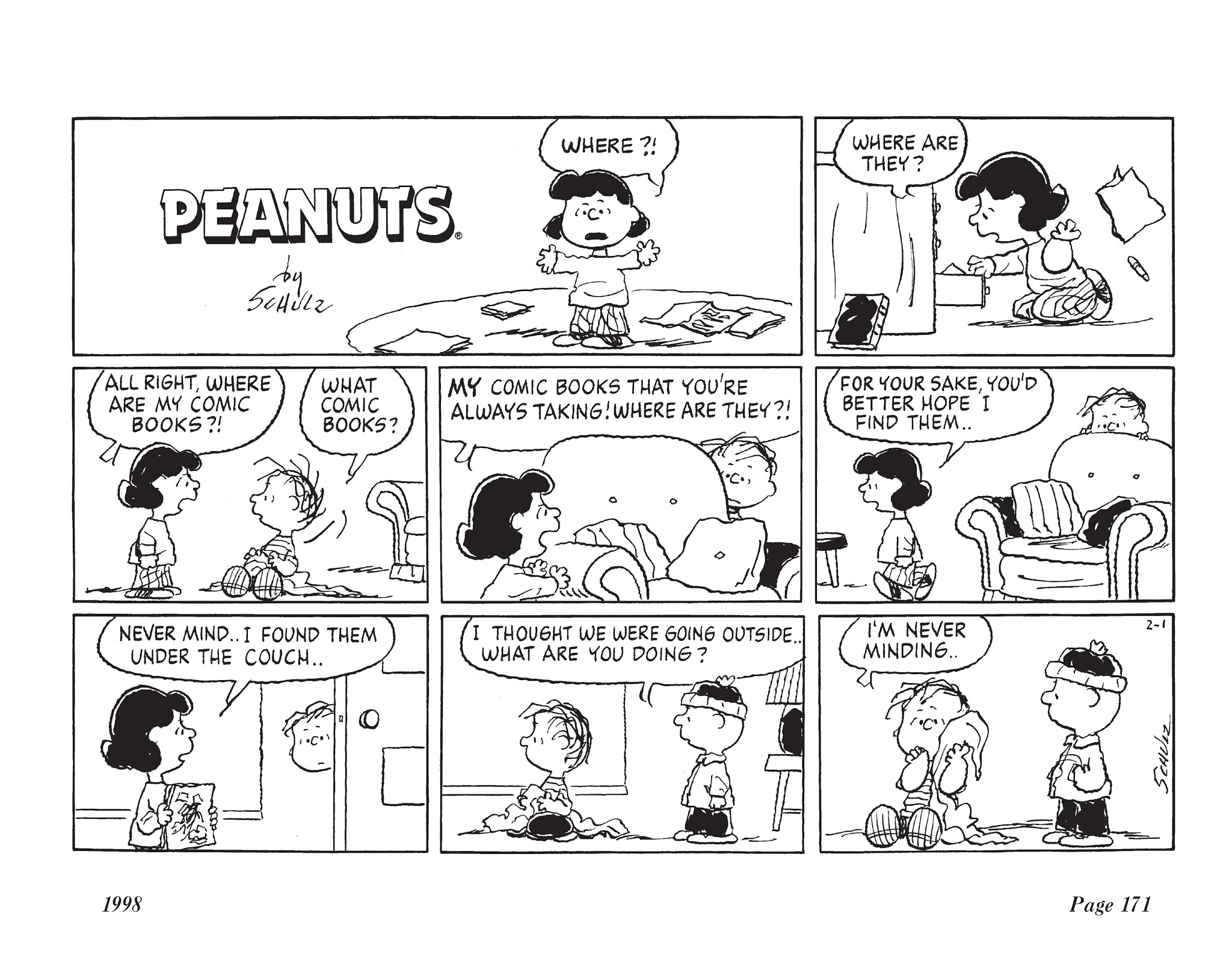 Read online The Complete Peanuts comic -  Issue # TPB 24 - 184
