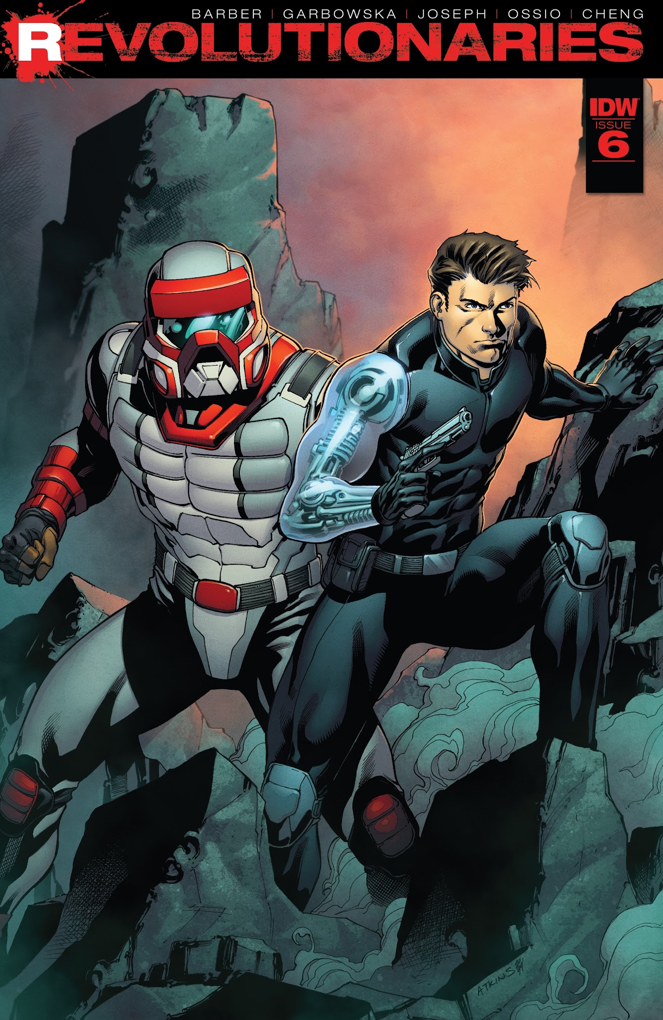 Read online Revolutionaries comic -  Issue #6 - 1