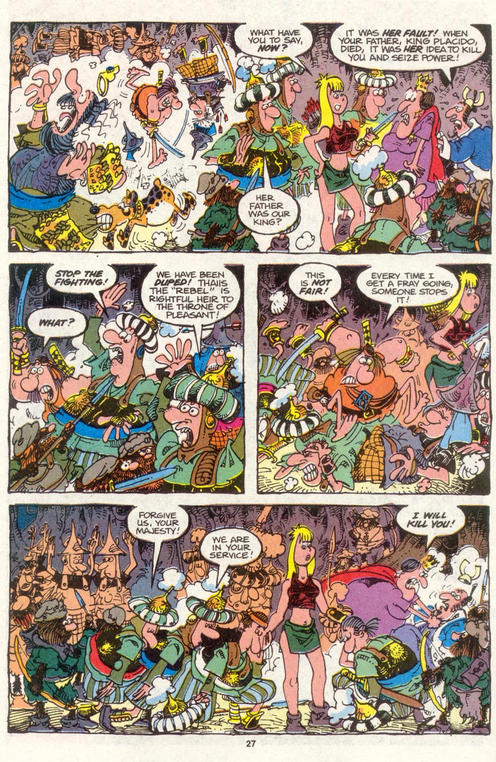 Read online Sergio Aragonés Groo the Wanderer comic -  Issue #83 - 21