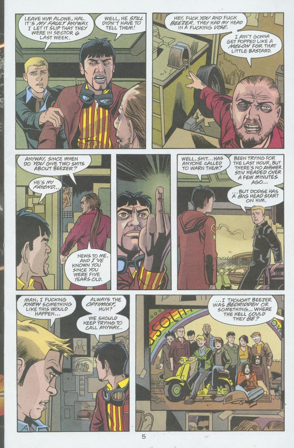 Read online Deadenders comic -  Issue #7 - 6