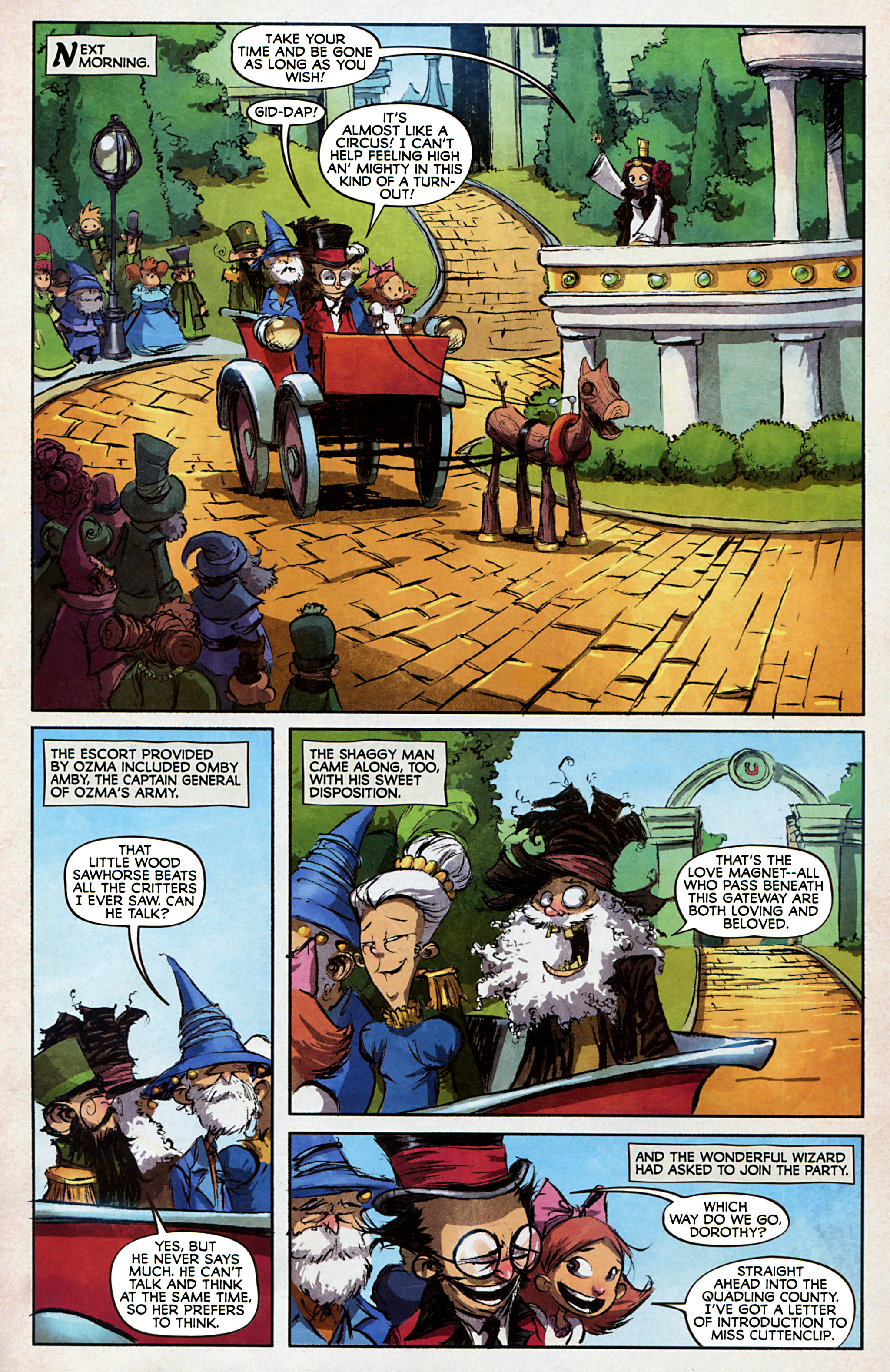 Read online The Emerald City of Oz comic -  Issue #2 - 9
