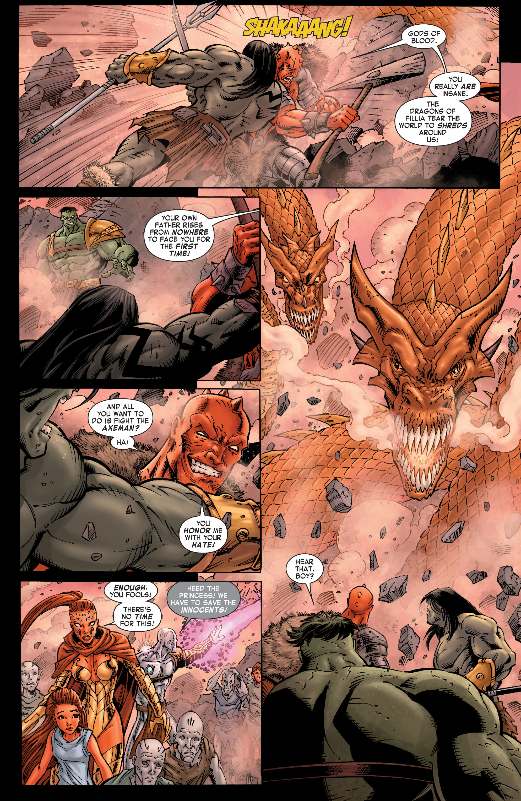 Read online Skaar: Son of Hulk comic -  Issue #9 - 7