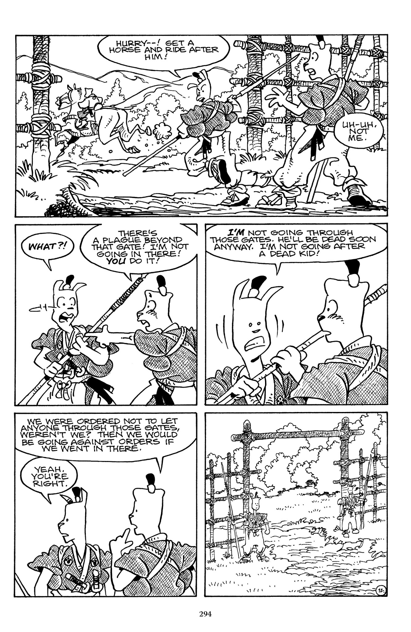 Read online The Usagi Yojimbo Saga comic -  Issue # TPB 5 - 290
