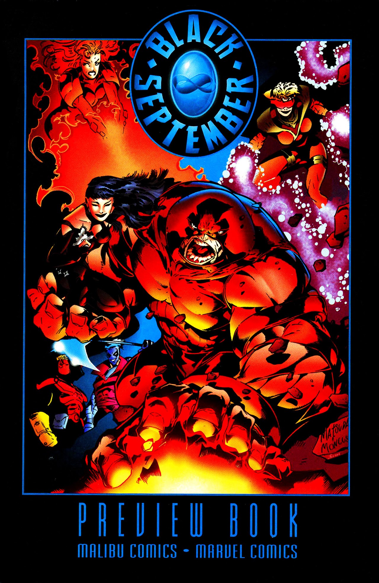 Read online Black September Preview Book comic -  Issue # Full - 1