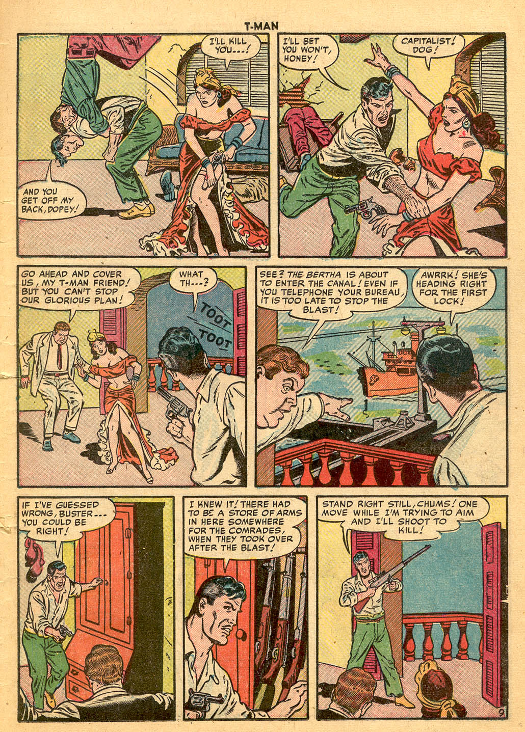 Read online T-Man: World Wide Trouble Shooter comic -  Issue #4 - 11