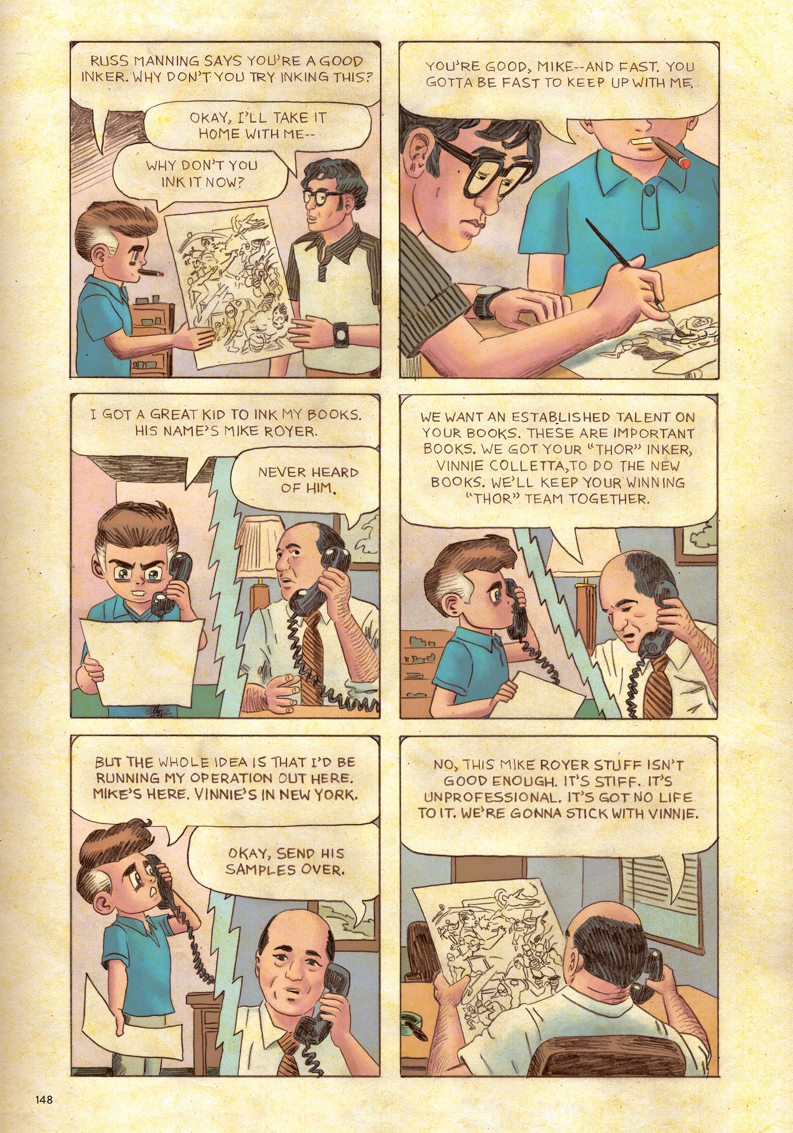 Read online Jack Kirby: The Epic Life of the King of Comics comic -  Issue # TPB (Part 2) - 56
