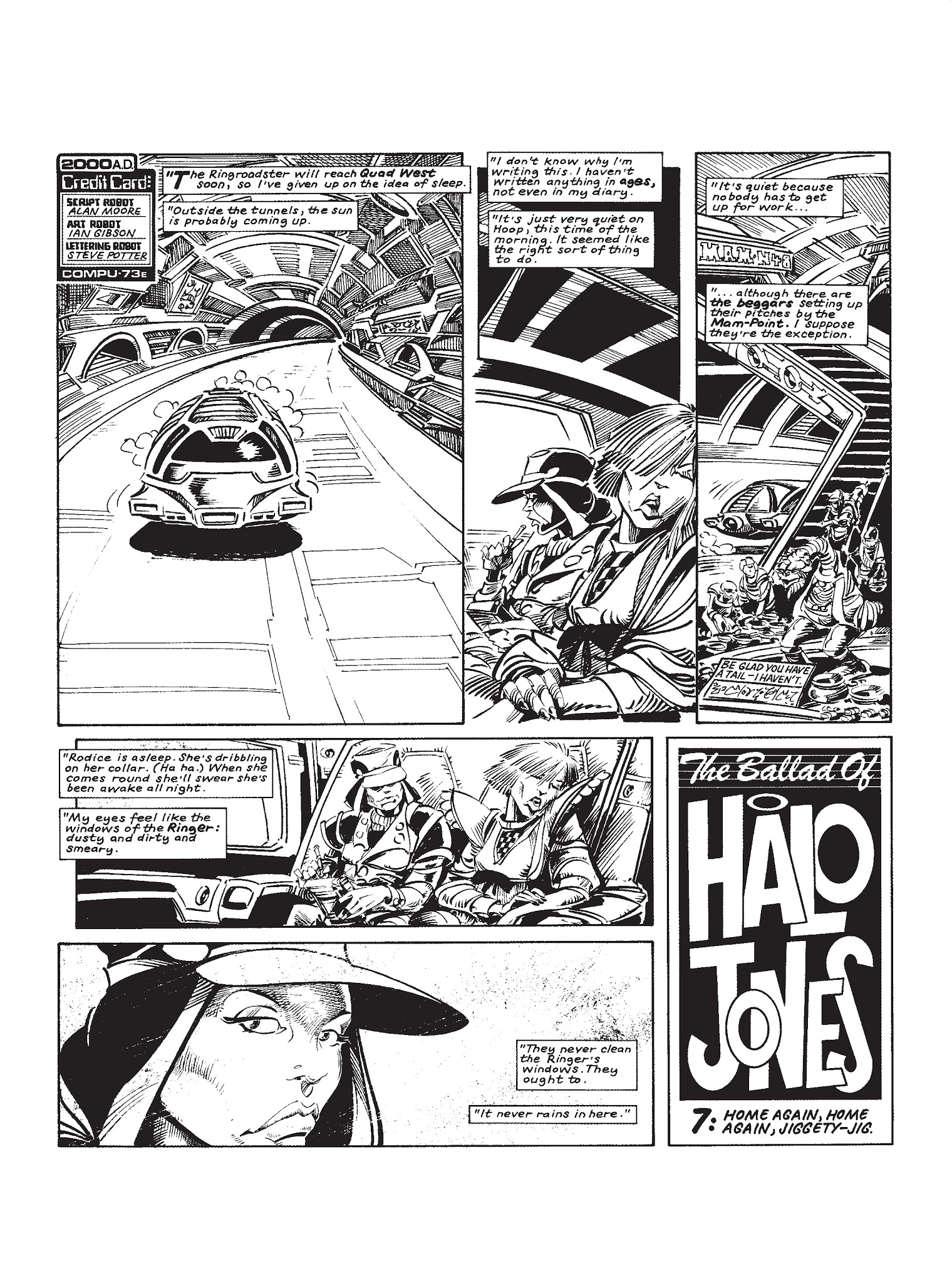 Read online The Ballad of Halo Jones comic -  Issue # TPB - 36
