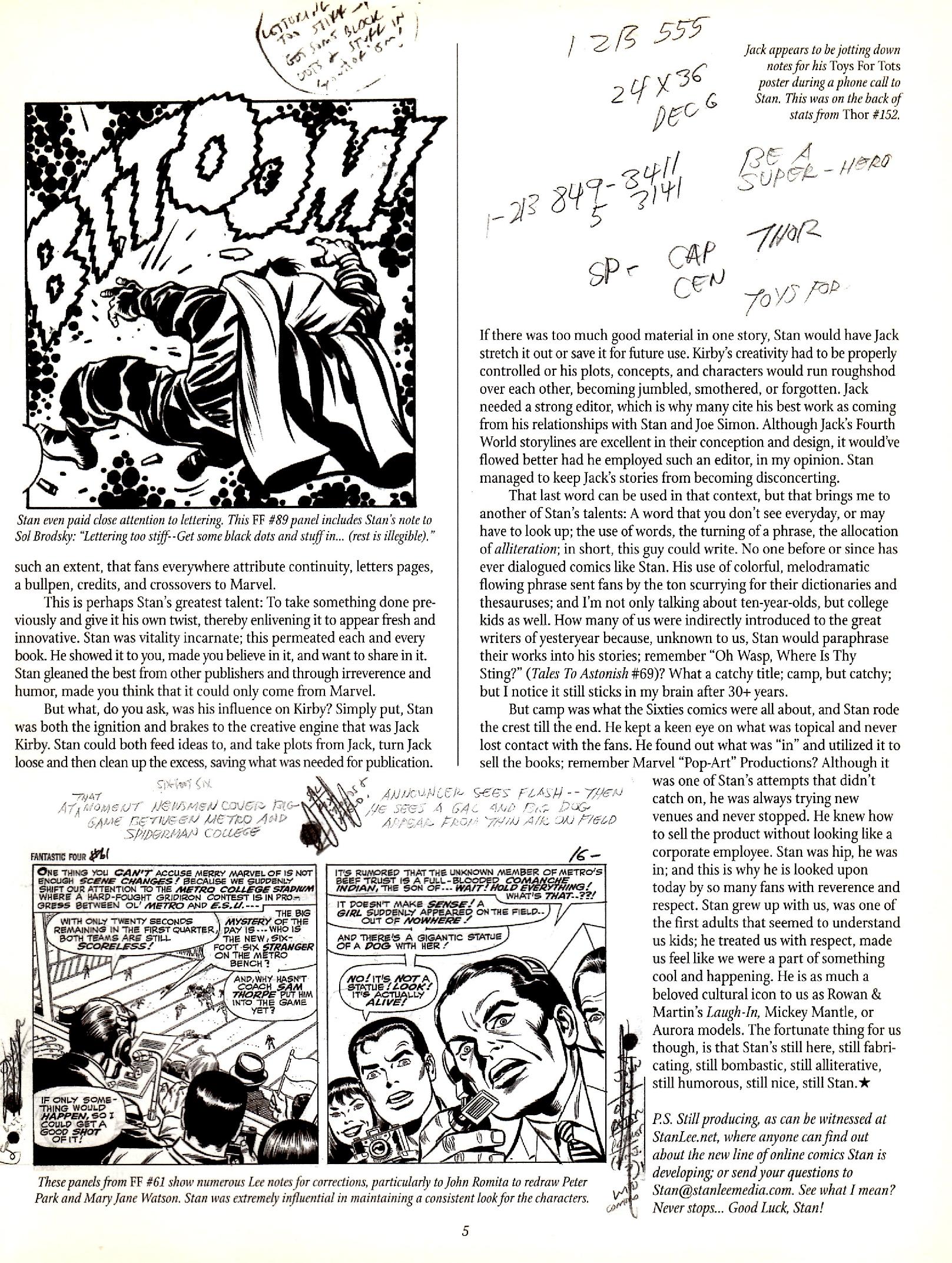 Read online The Jack Kirby Collector comic -  Issue #28 - 7
