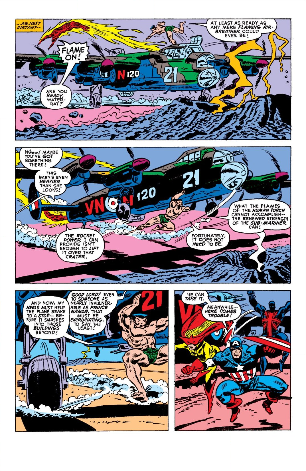 Read online The Invaders Classic comic -  Issue # TPB 2 (Part 1) - 12