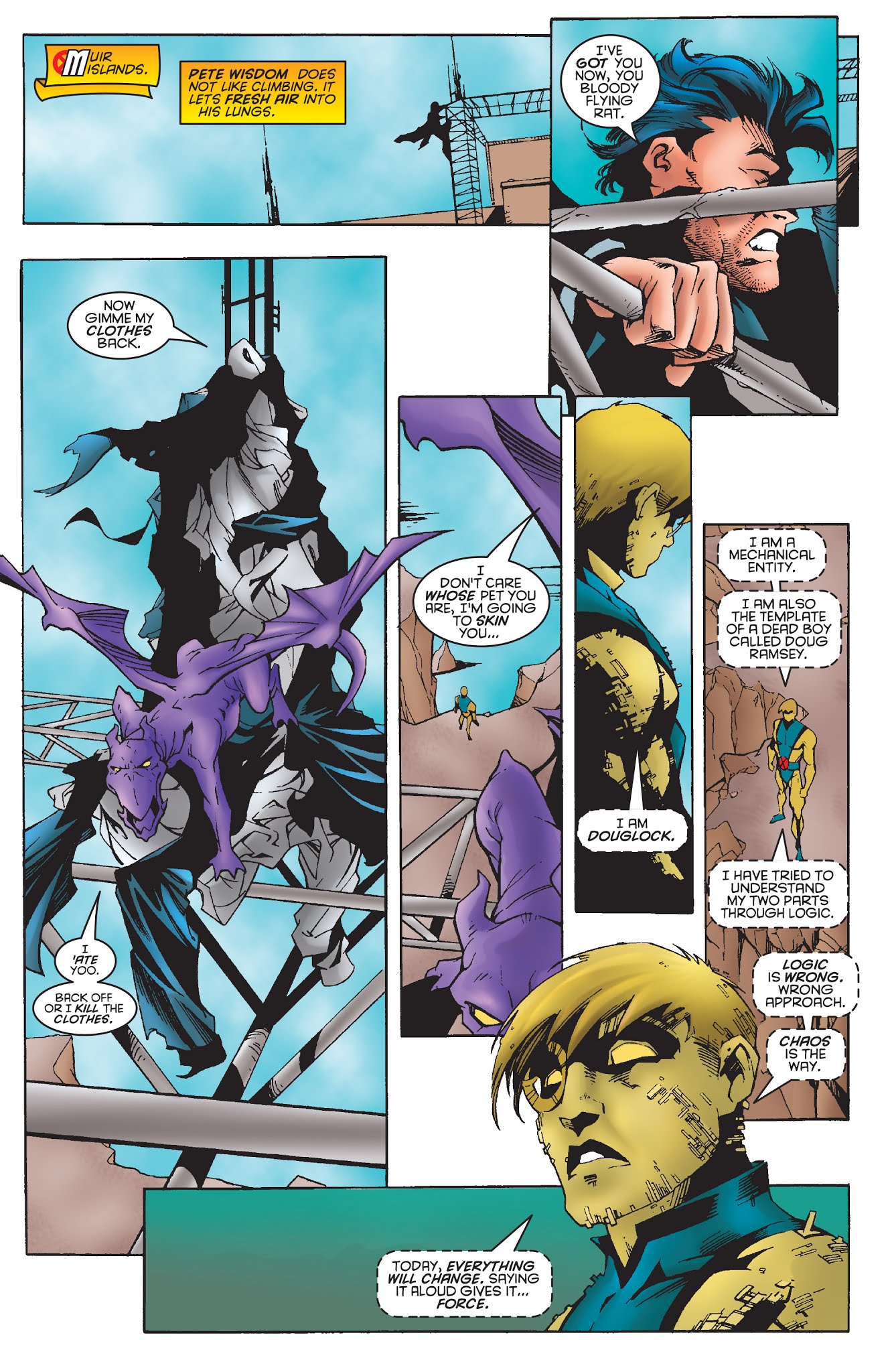 Read online Excalibur Visionaries: Warren Ellis comic -  Issue # TPB 3 (Part 1) - 20