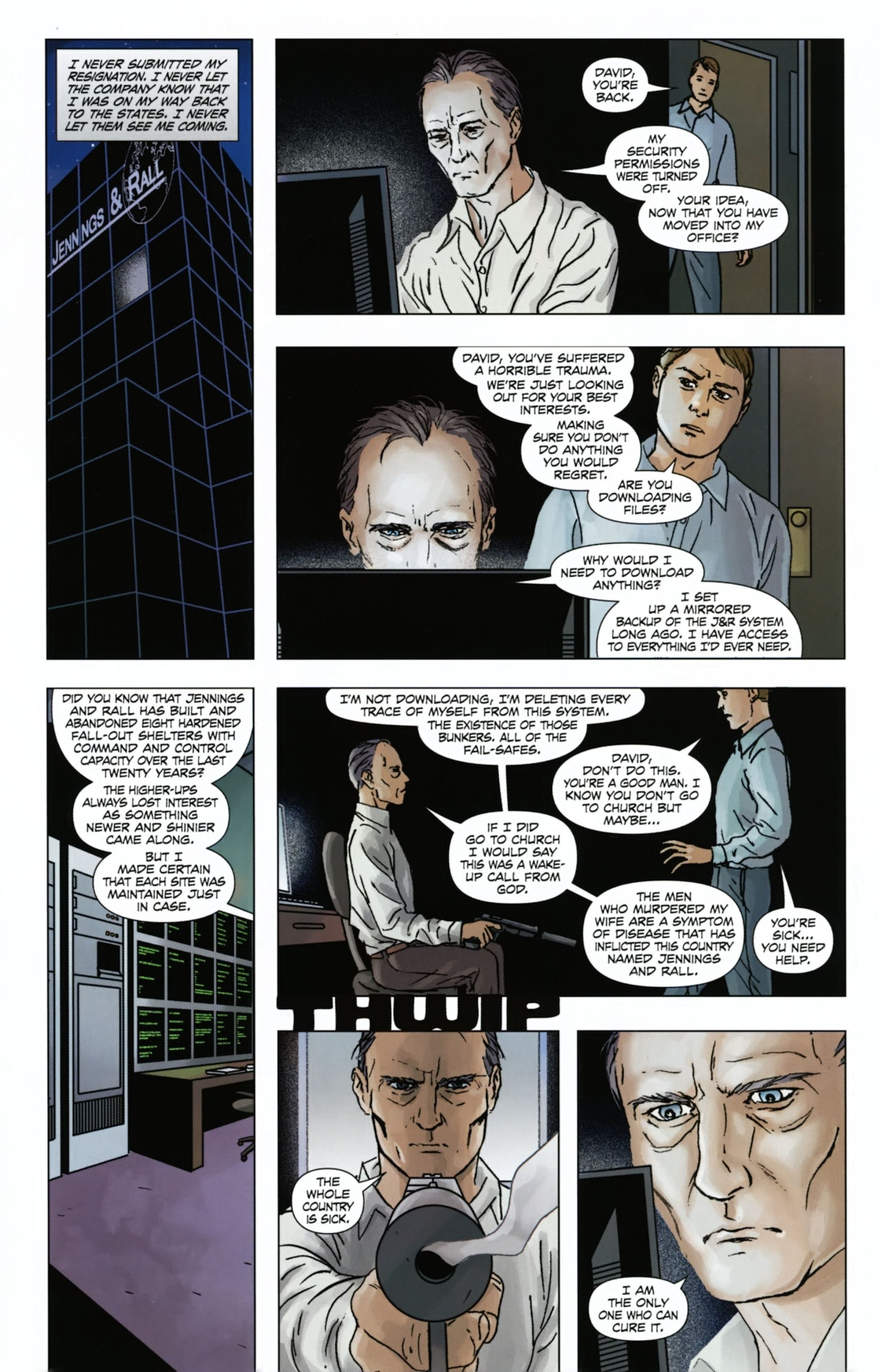 Read online Jericho comic -  Issue #4 - 16
