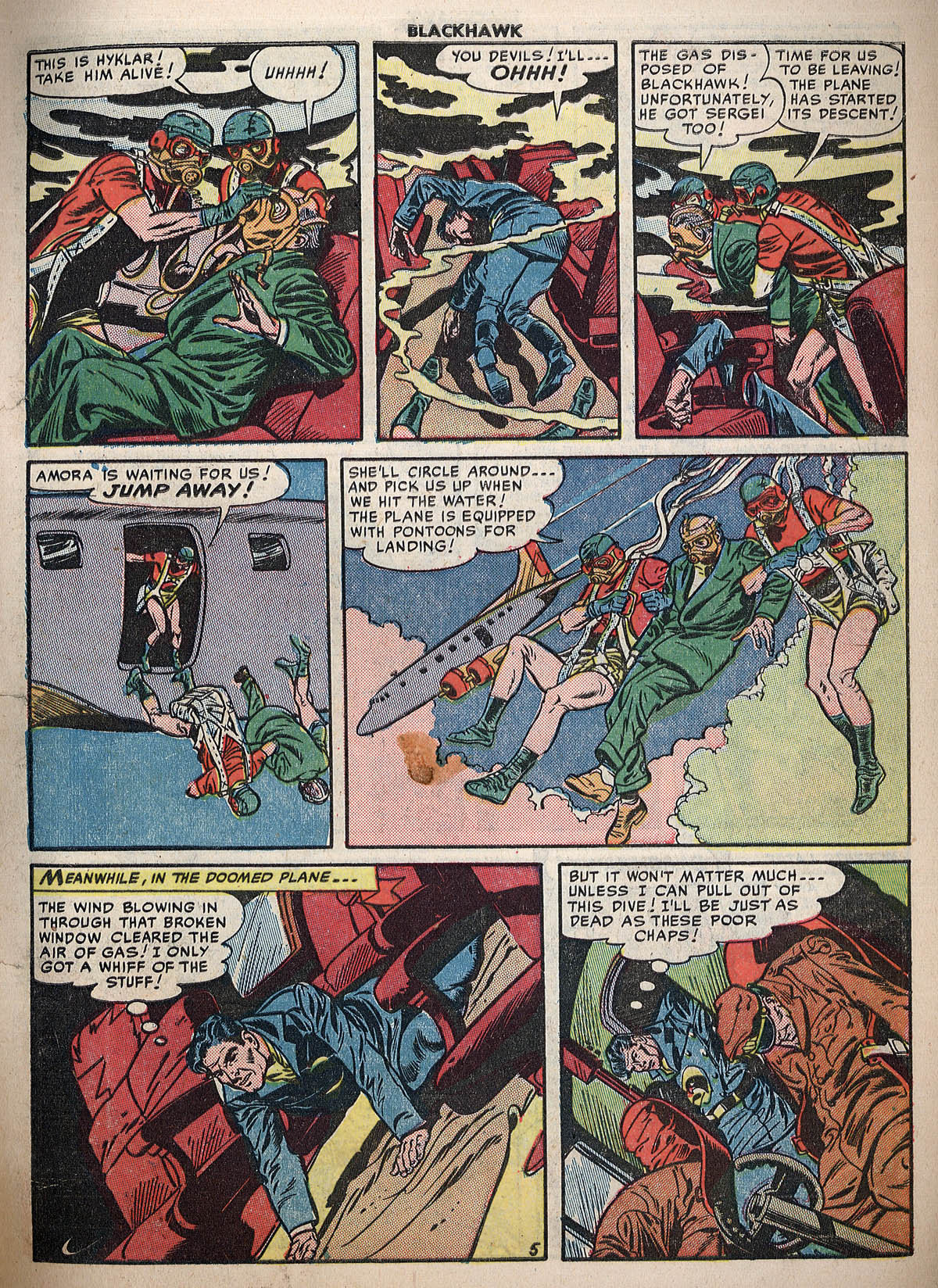 Read online Blackhawk (1957) comic -  Issue #46 - 7