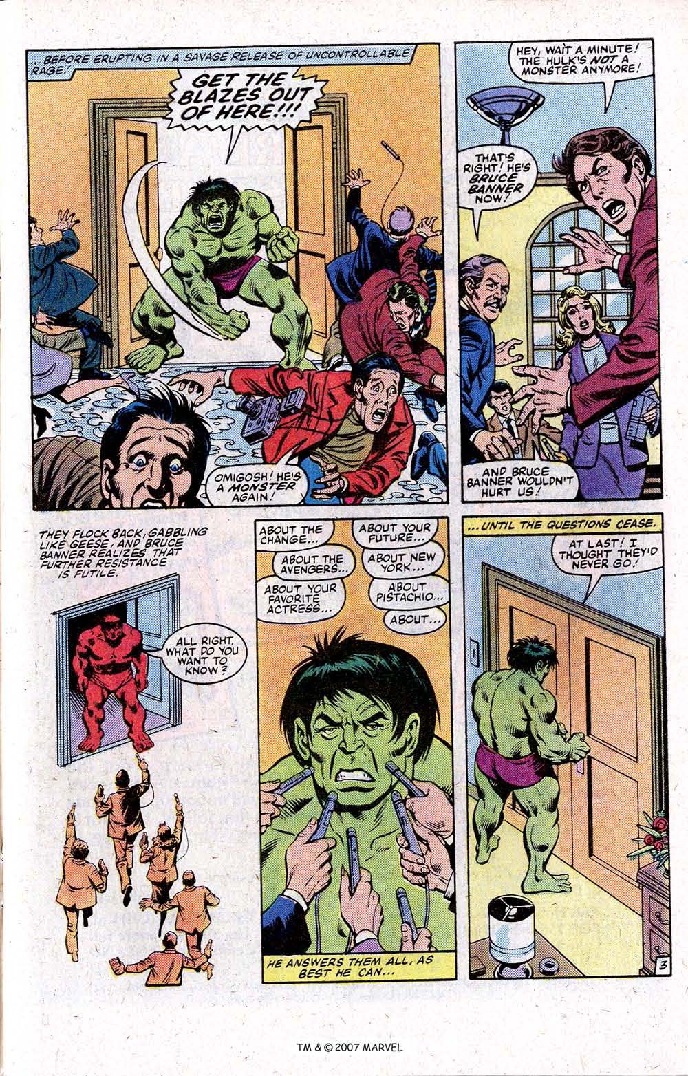 Read online The Incredible Hulk (1968) comic -  Issue #280 - 5