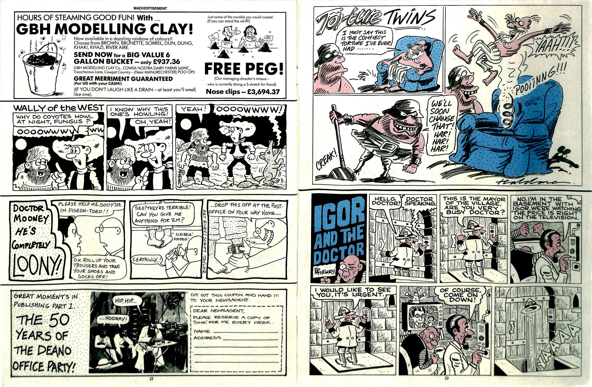Read online Oink! comic -  Issue #53 - 12