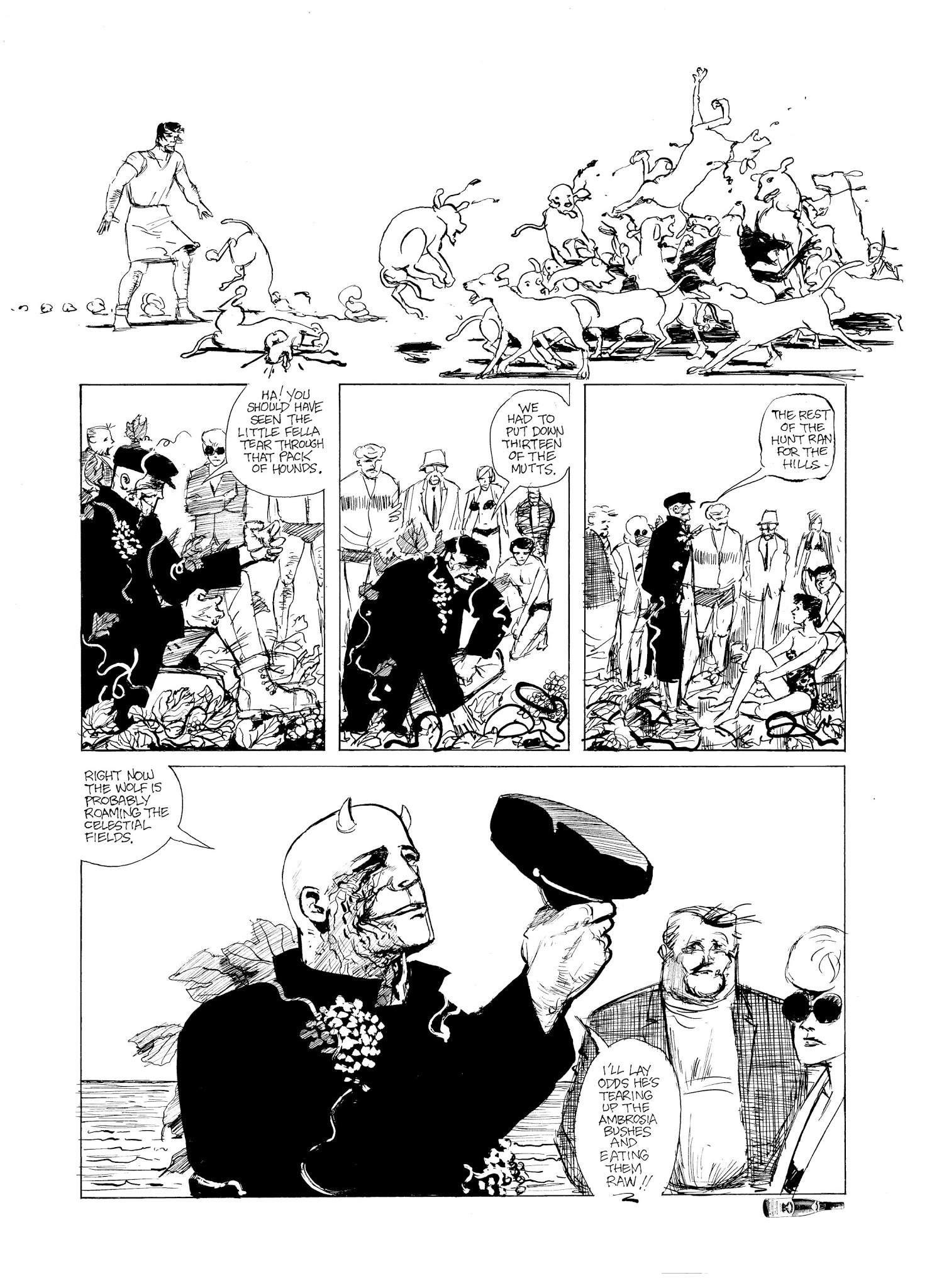 Read online Eddie Campbell's Bacchus comic -  Issue # TPB 2 - 96