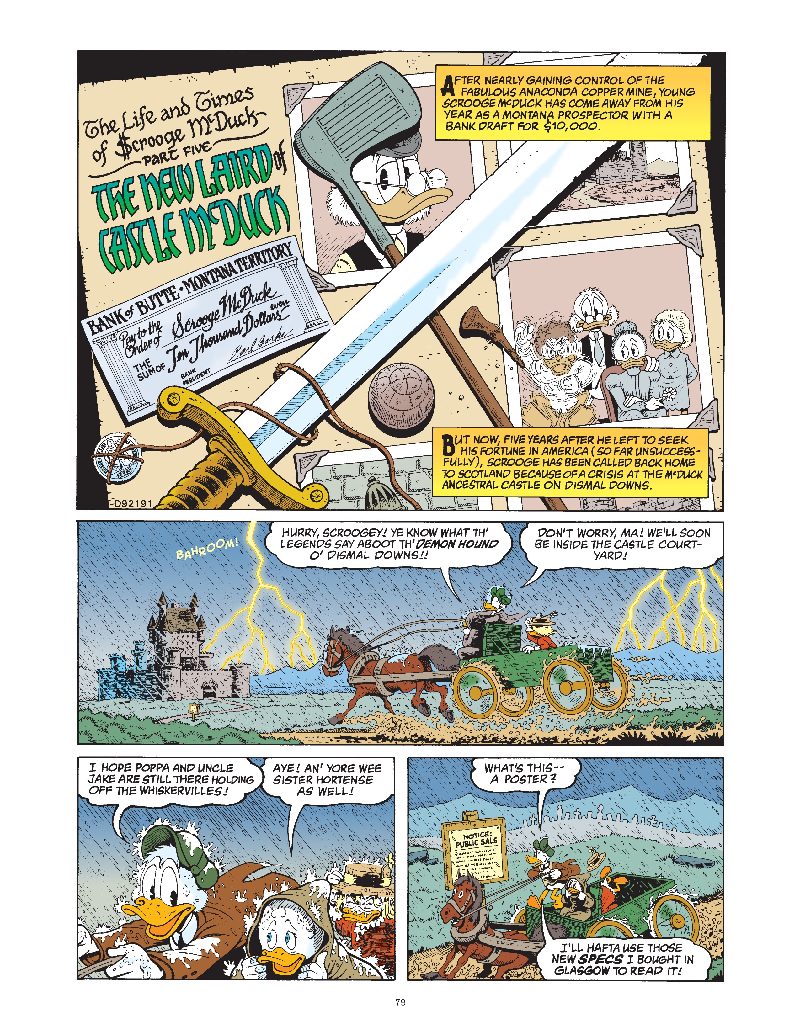 Read online The Complete Life and Times of Scrooge McDuck comic -  Issue # TPB 1 (Part 1) - 82