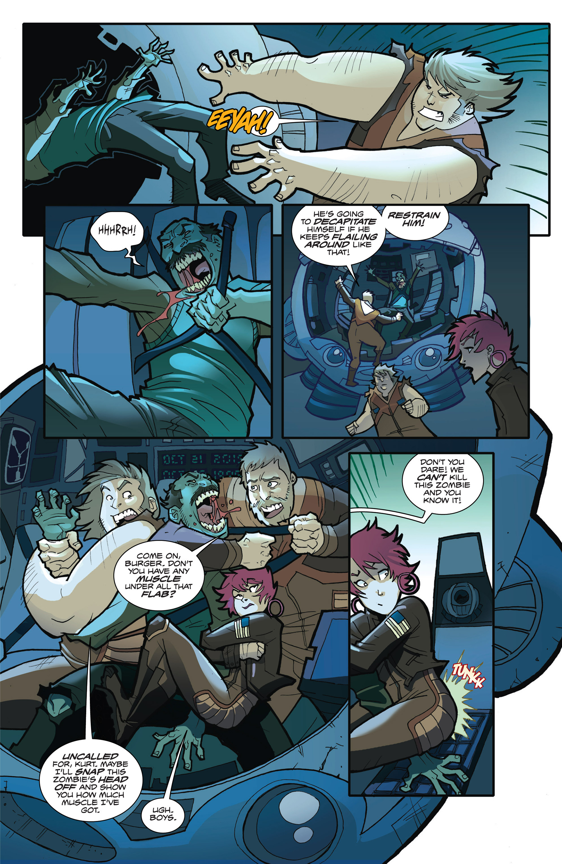 Read online Fanboys vs. Zombies comic -  Issue #13 - 7