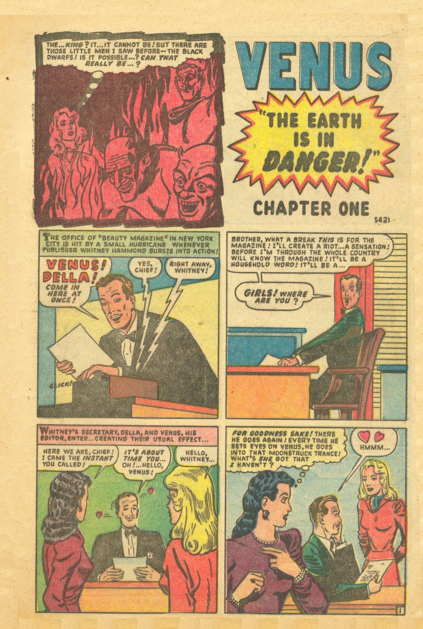 Read online Venus (1948) comic -  Issue #6 - 5