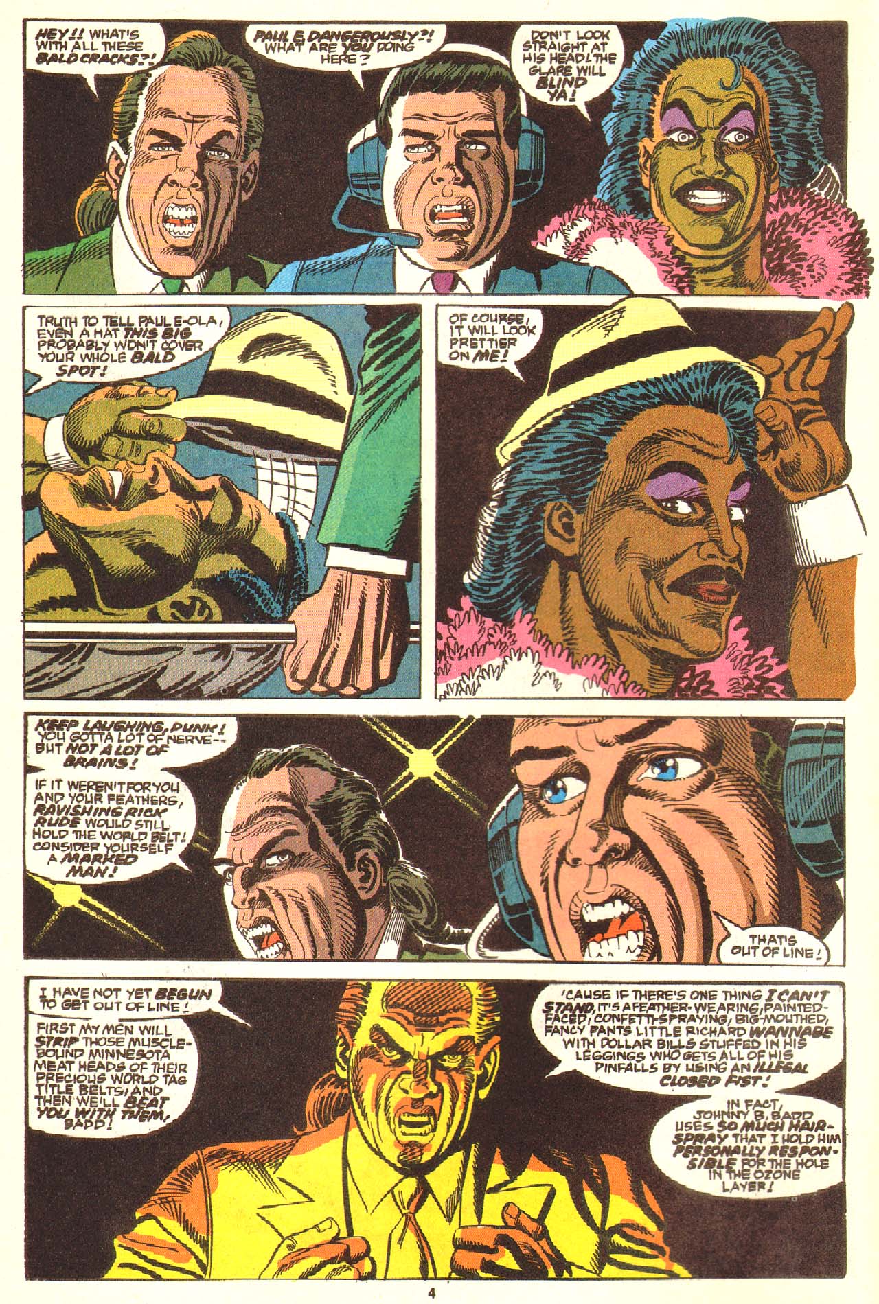 Read online WCW World Championship Wrestling comic -  Issue #6 - 6