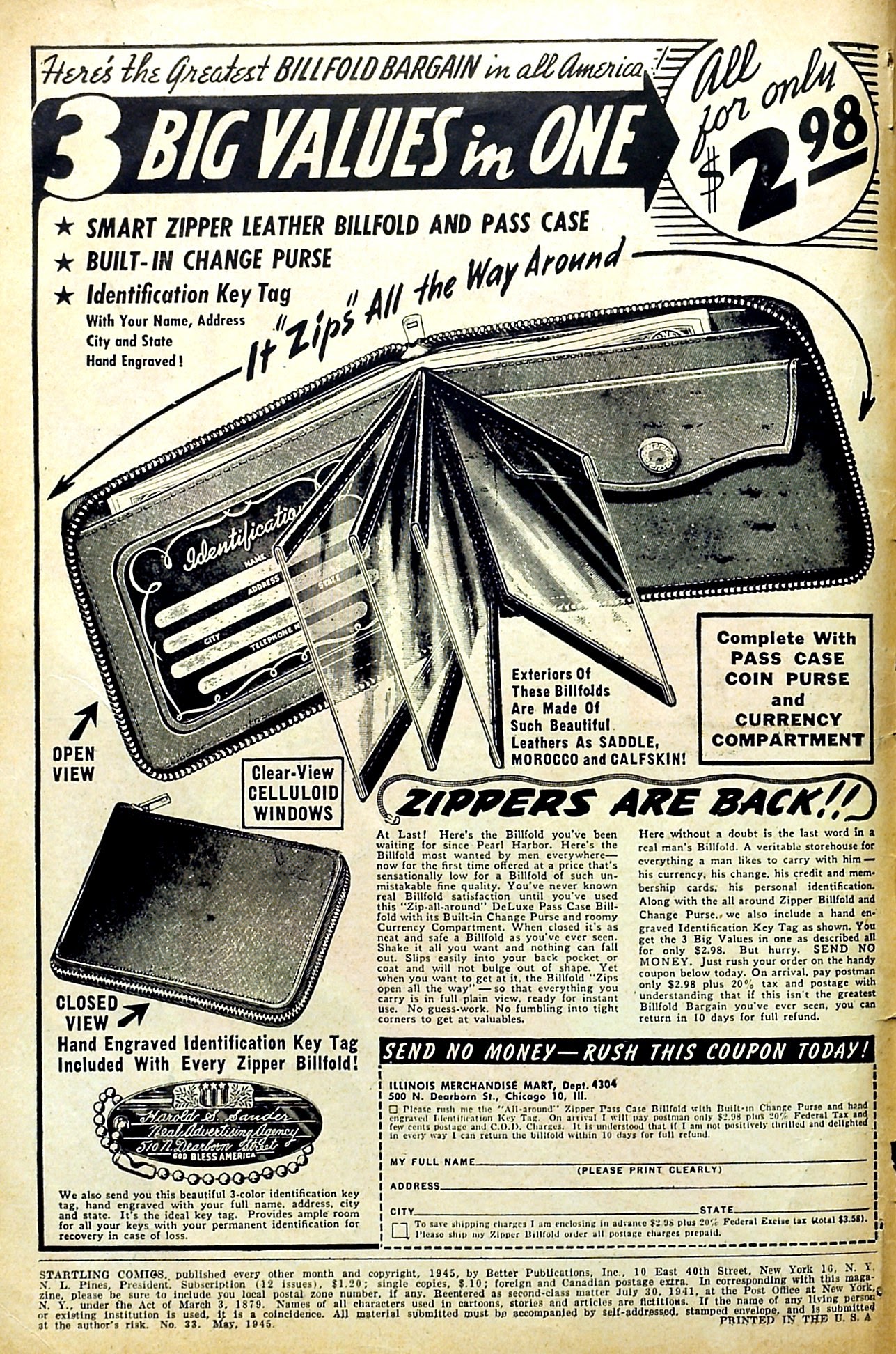 Read online Startling Comics comic -  Issue #33 - 2