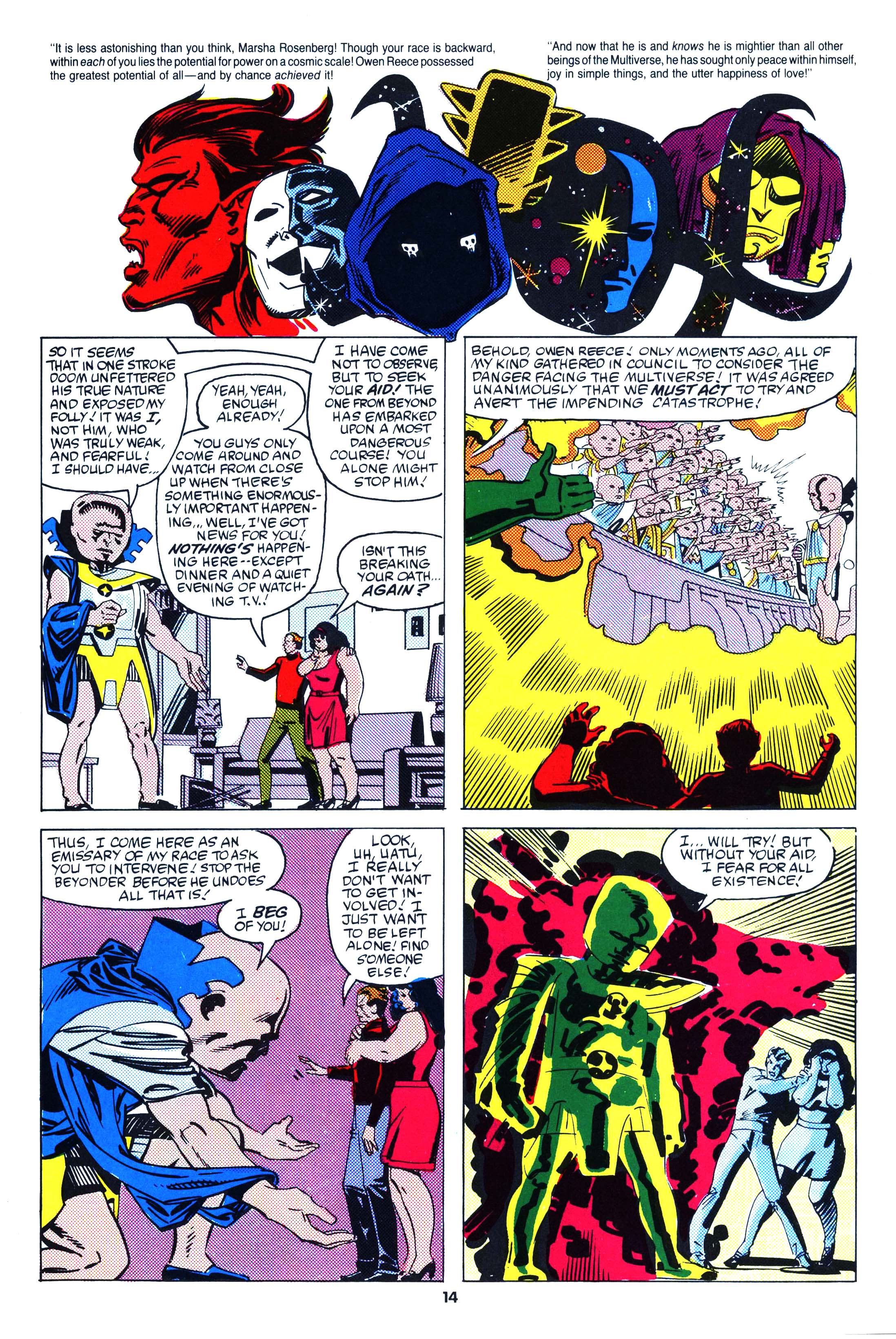 Read online Secret Wars (1985) comic -  Issue #64 - 14