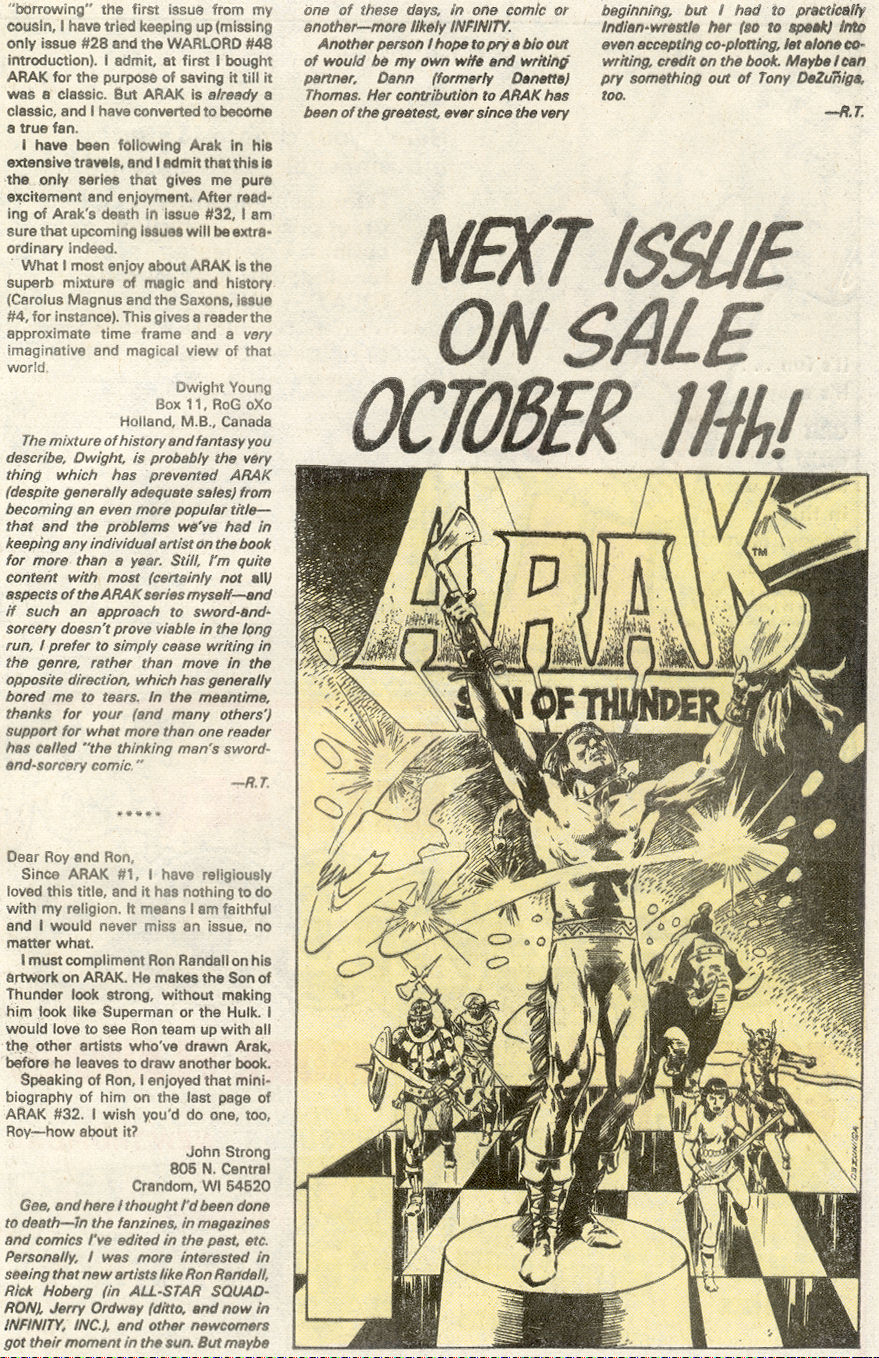 Read online Arak Son of Thunder comic -  Issue #39 - 27