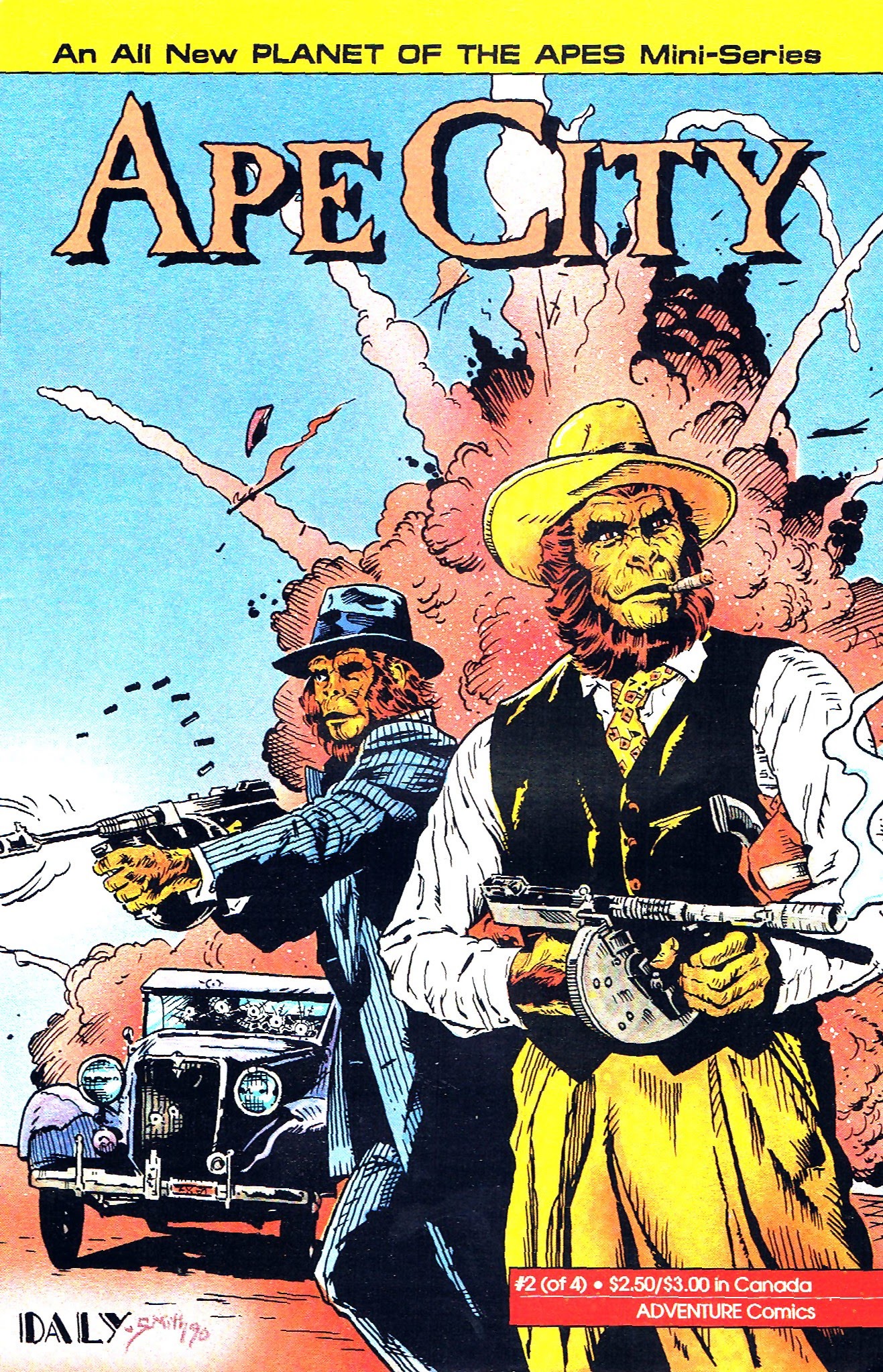 Read online Ape City comic -  Issue #2 - 1