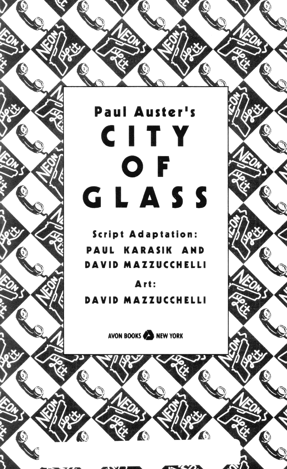 Read online Neon Lit: Paul Auster's City of Glass comic -  Issue # TPB (Part 1) - 3