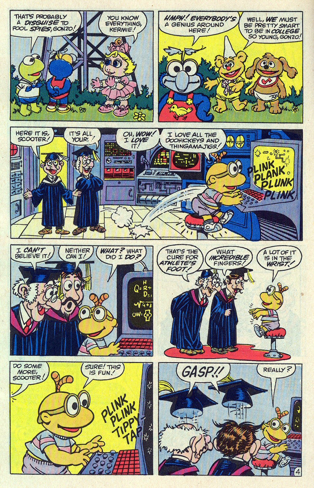 Read online Muppet Babies comic -  Issue #6 - 6