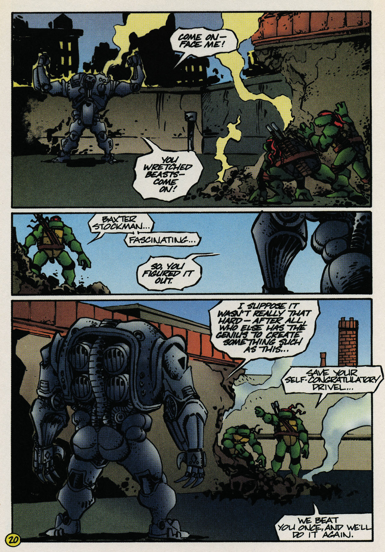 Teenage Mutant Ninja Turtles (1993) Issue #7 #7 - English 22